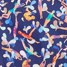 Short-sleeve cotton poplin shirt in Liberty® Lido print LIBERTY LIDO j.crew: short-sleeve cotton poplin shirt in liberty® lido print for men