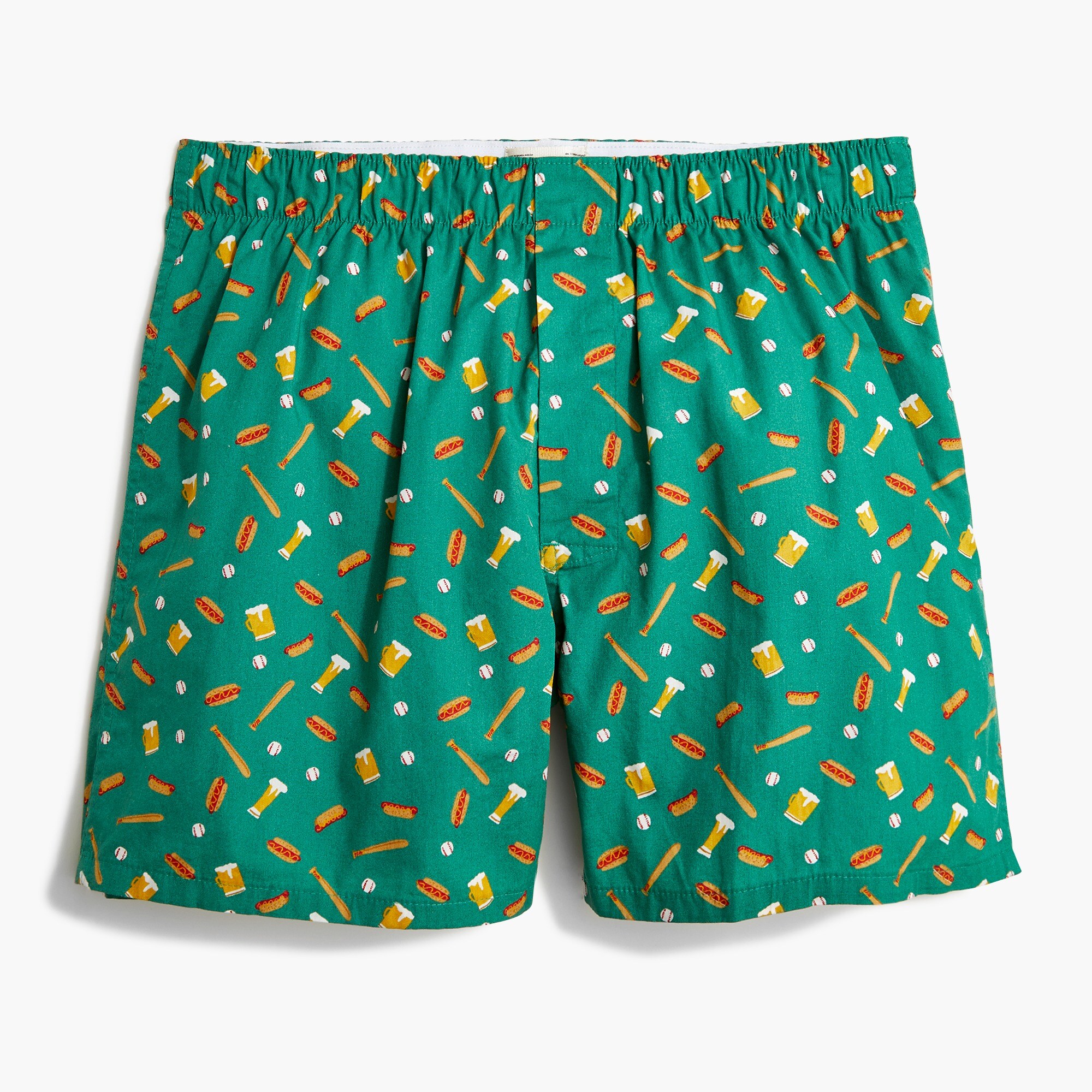 Hot dogs and beer boxers