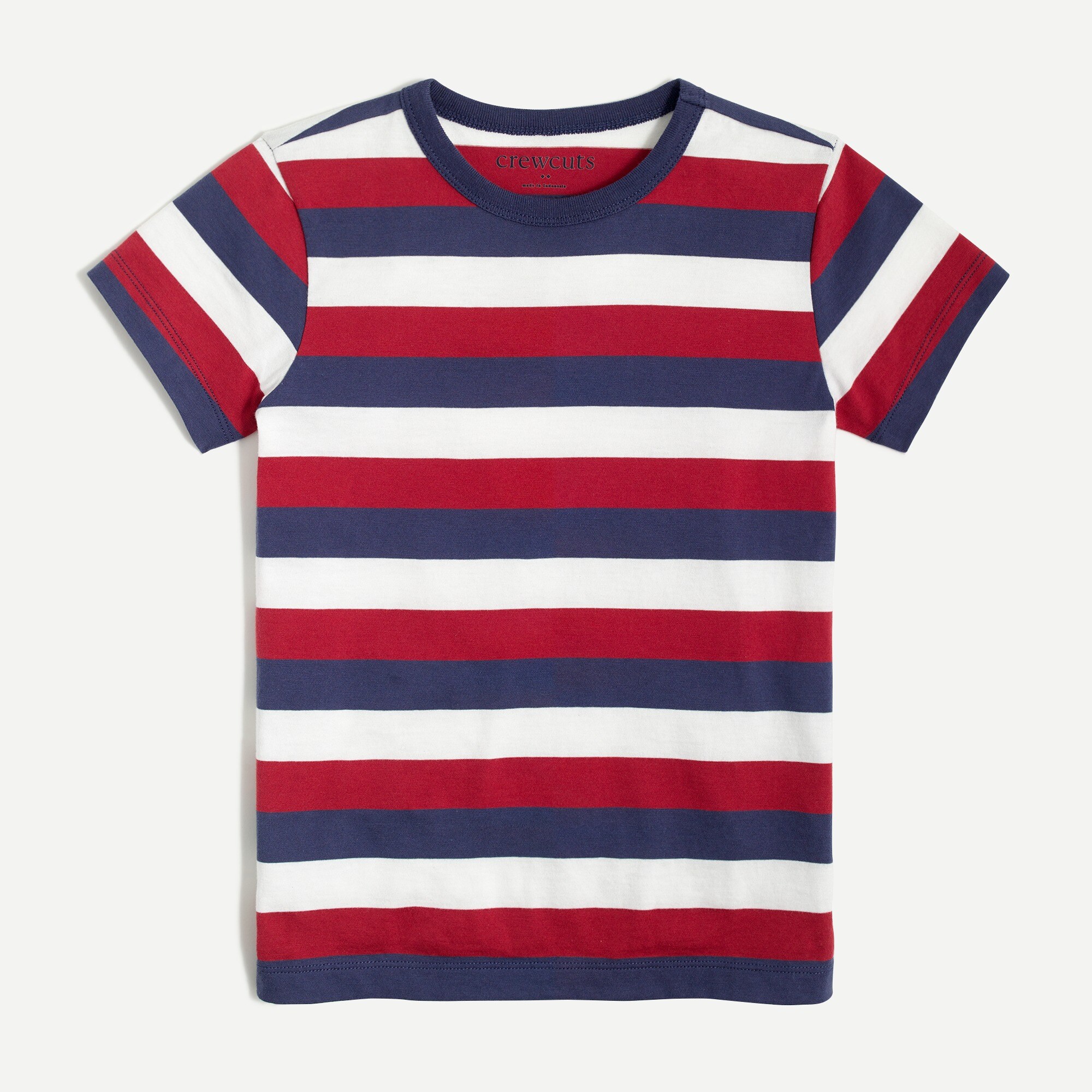 Boys' short-sleeve striped tee