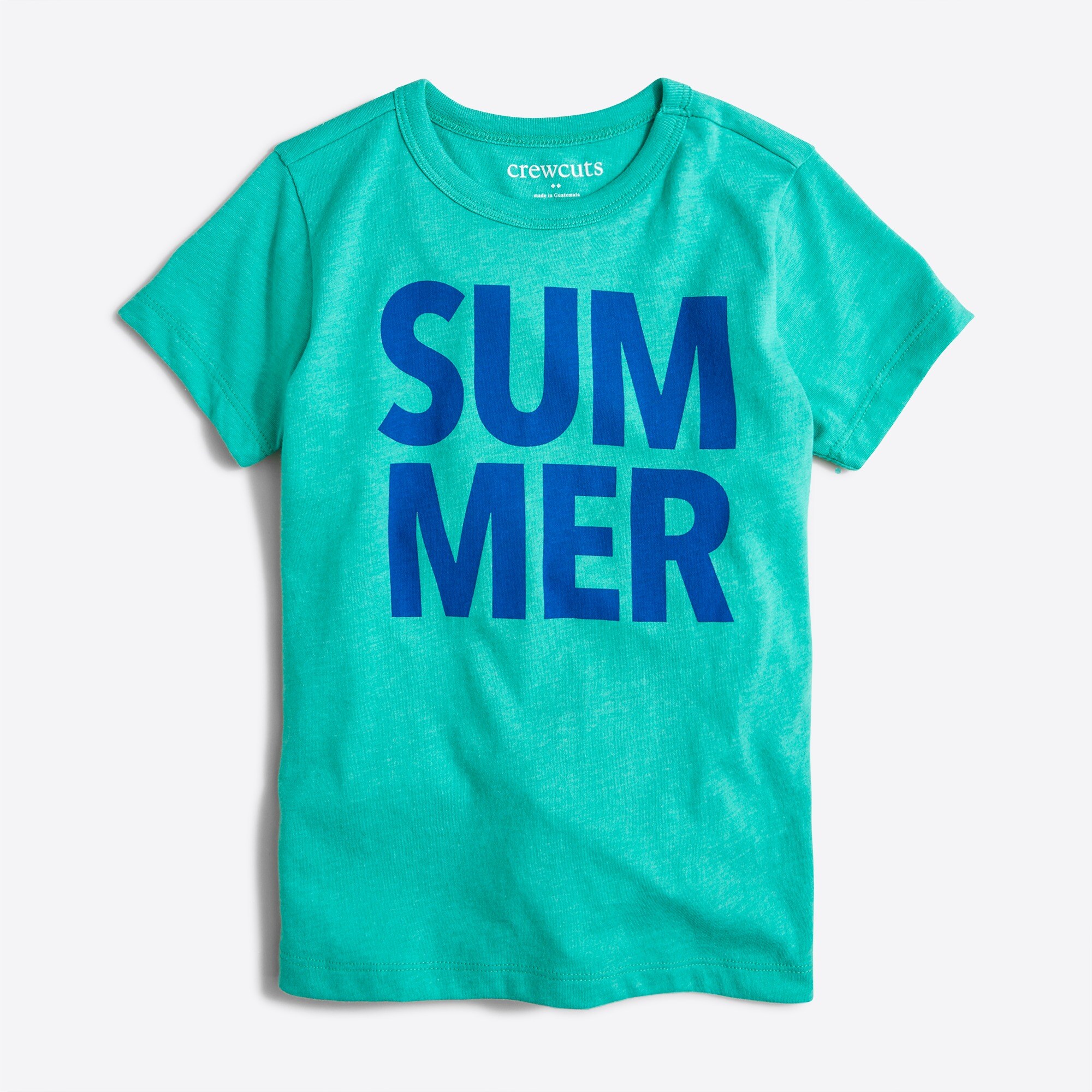 Boys' short-sleeve "Summer" graphic tee
