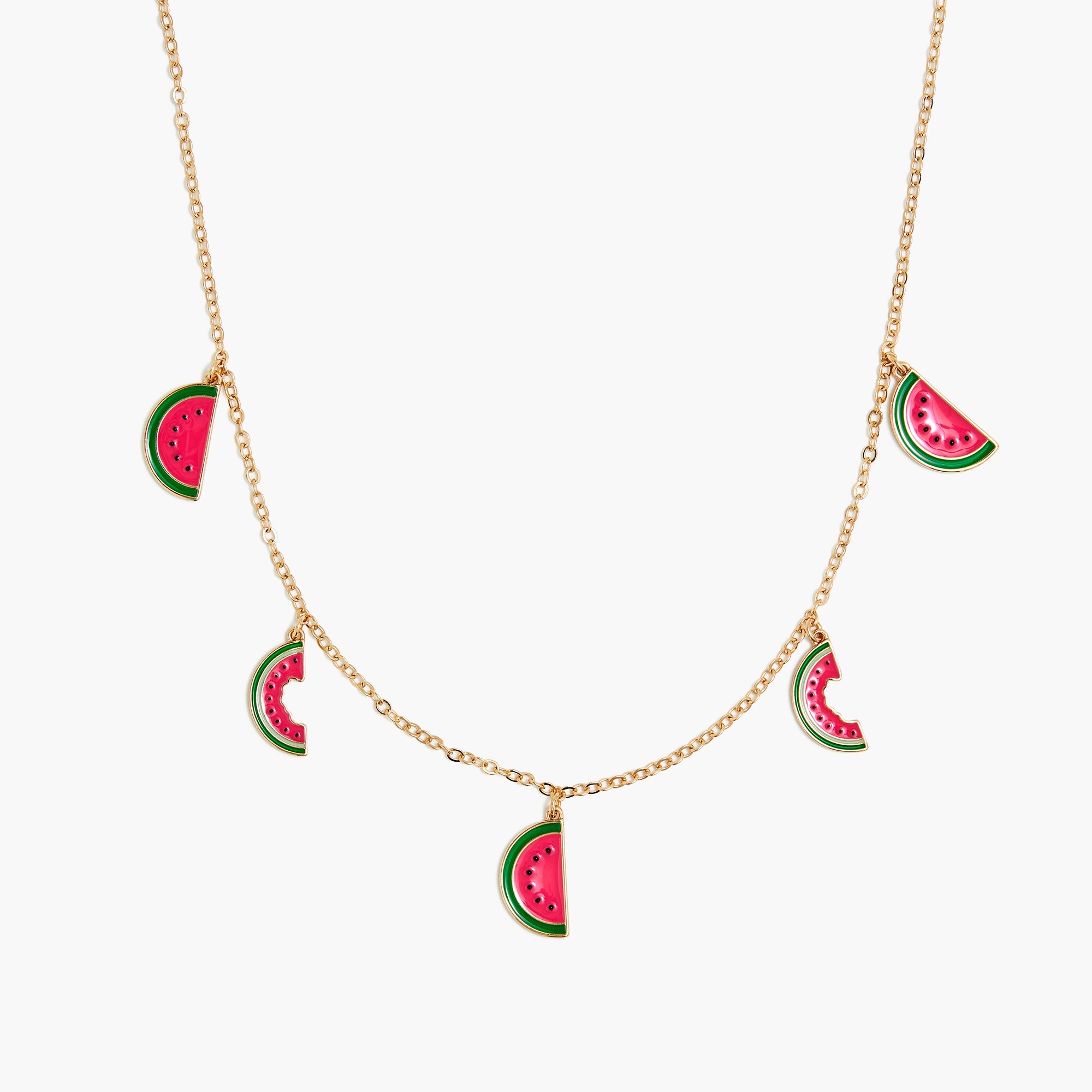 Girls' watermelon necklace