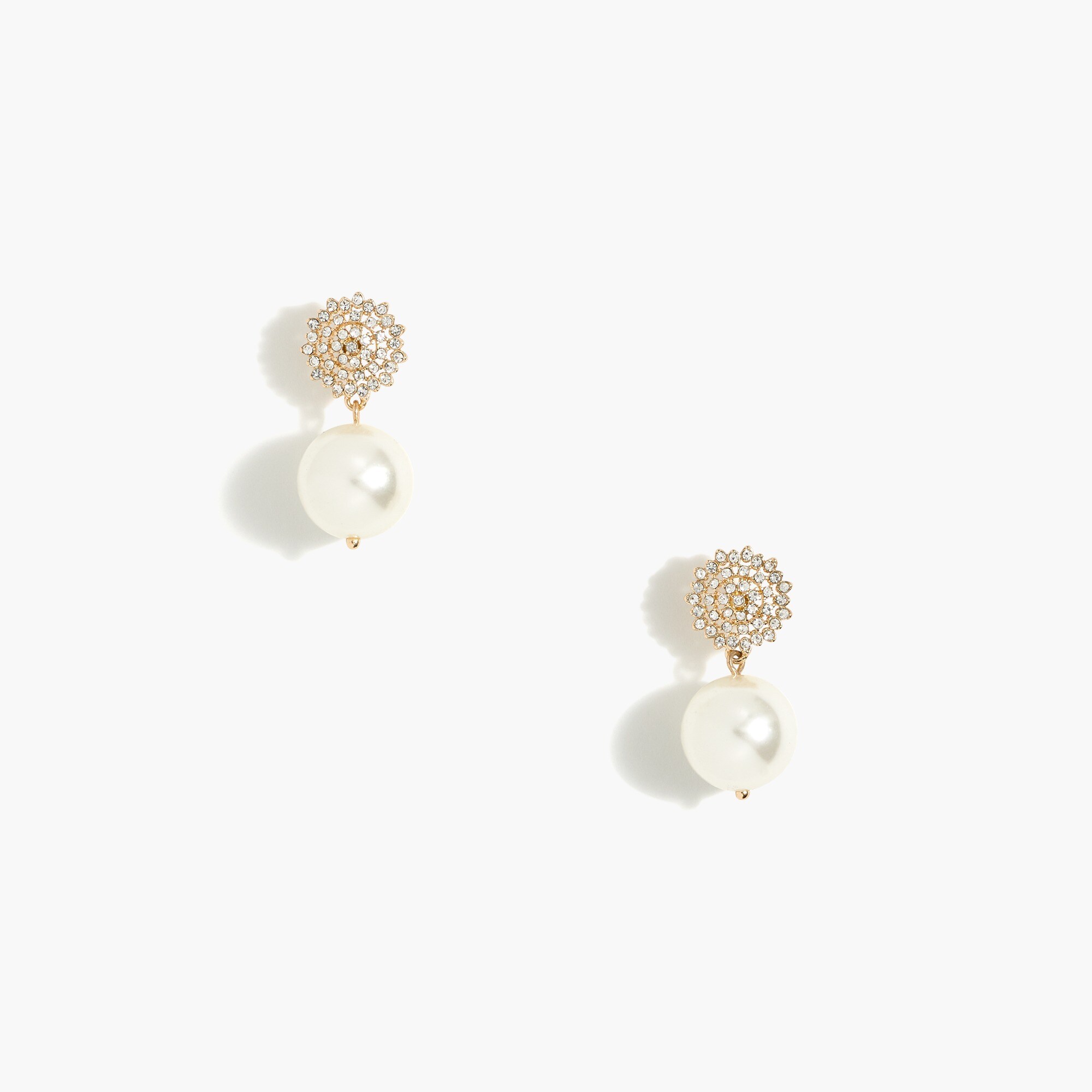 Pearl drop earrings