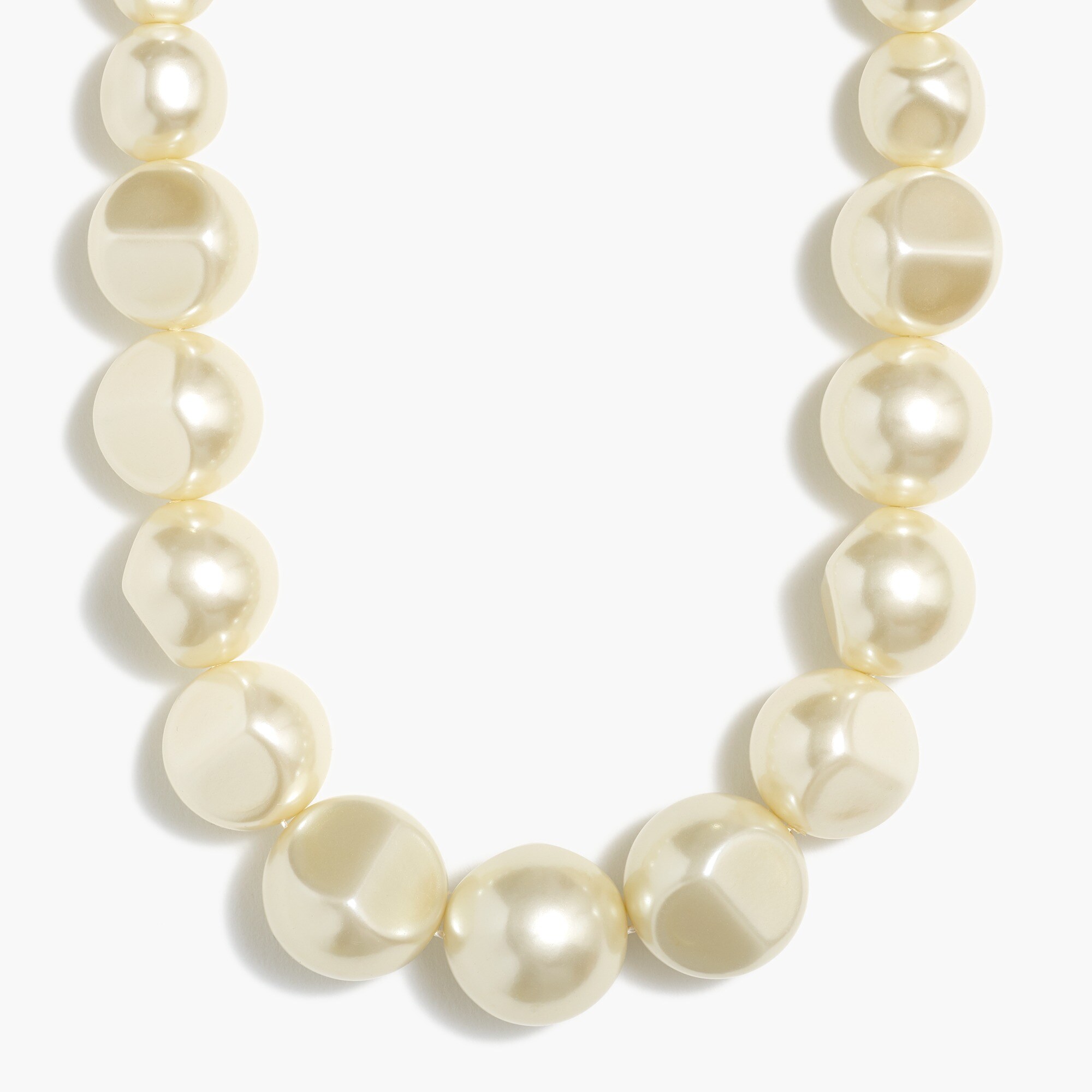 Pearl statement necklace