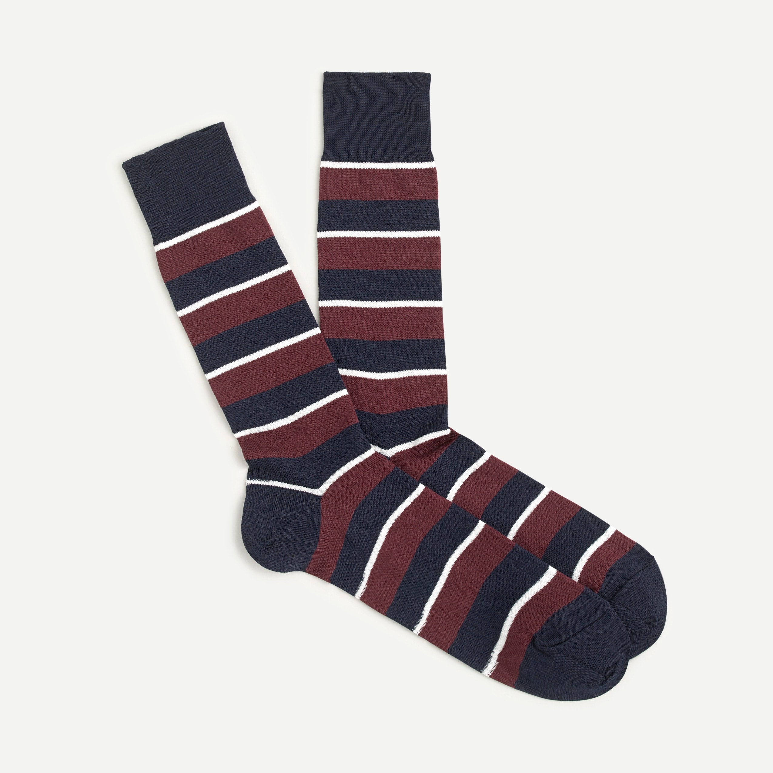 striped dress socks