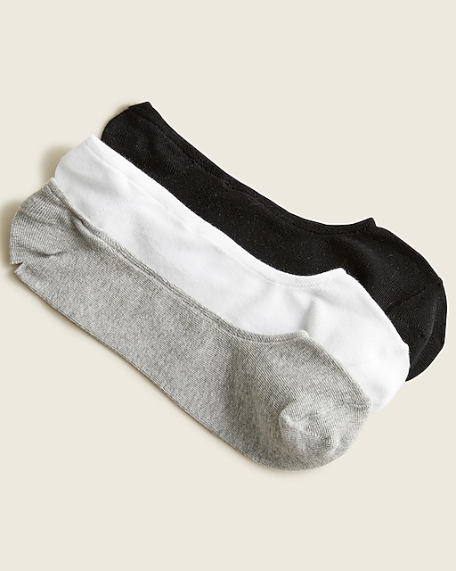  No-show socks three-pack