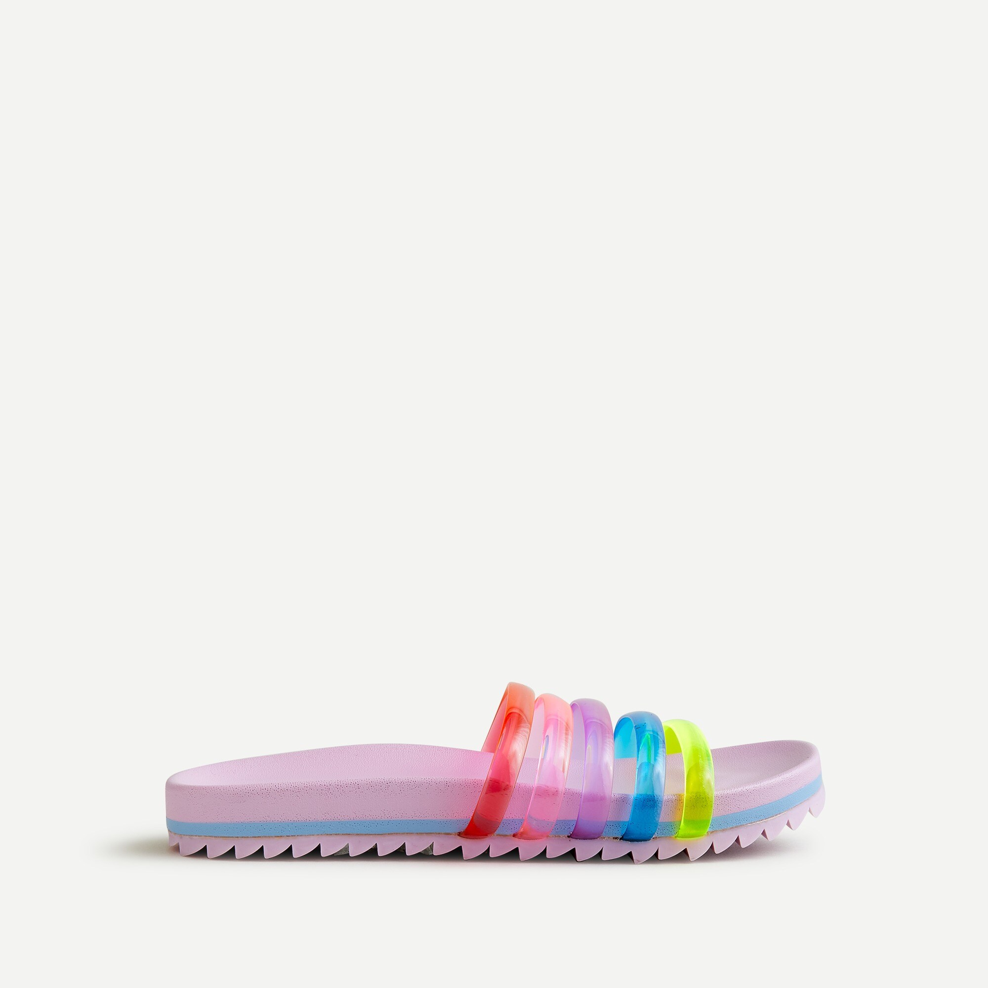 girls rainbow slides