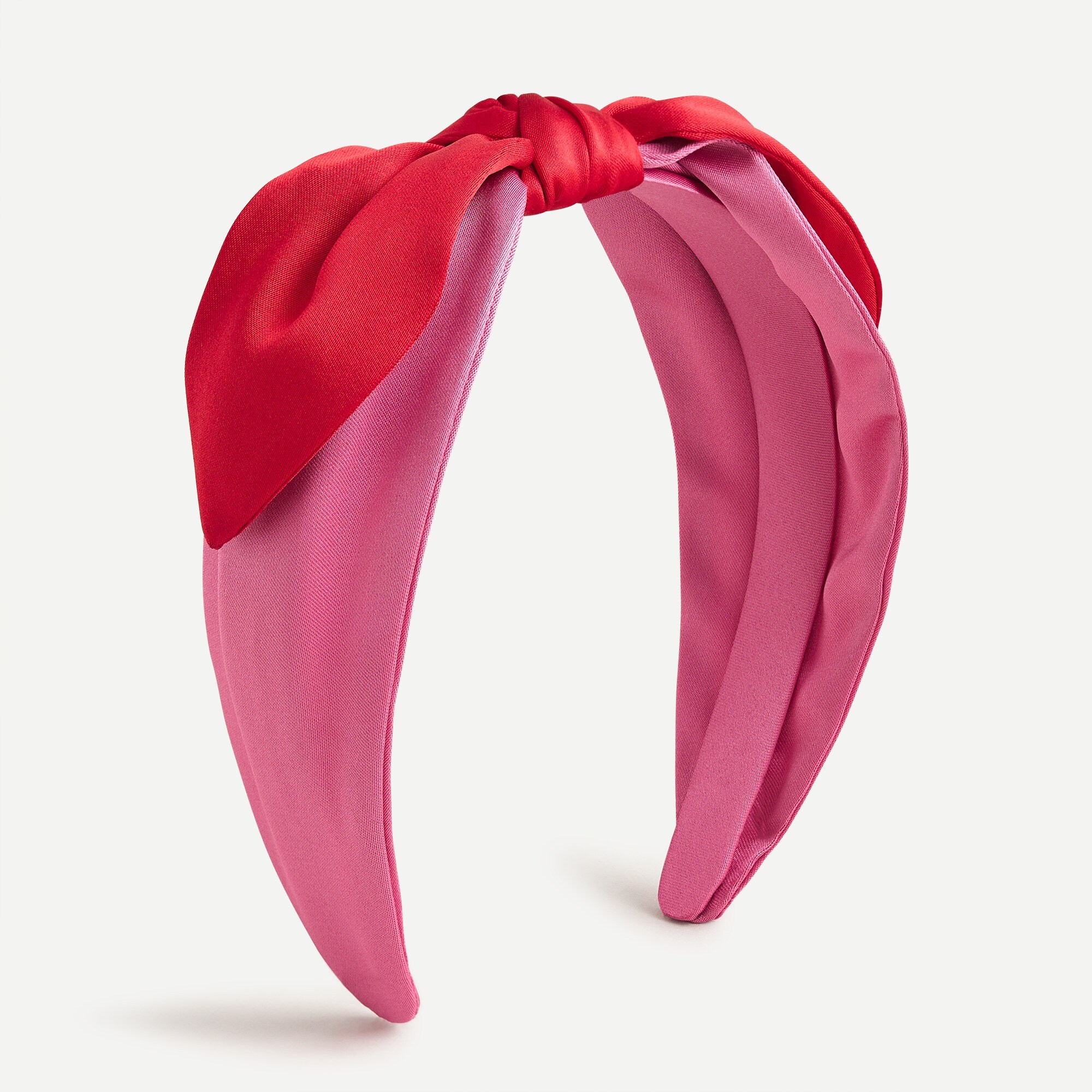 Satin bow knot headband