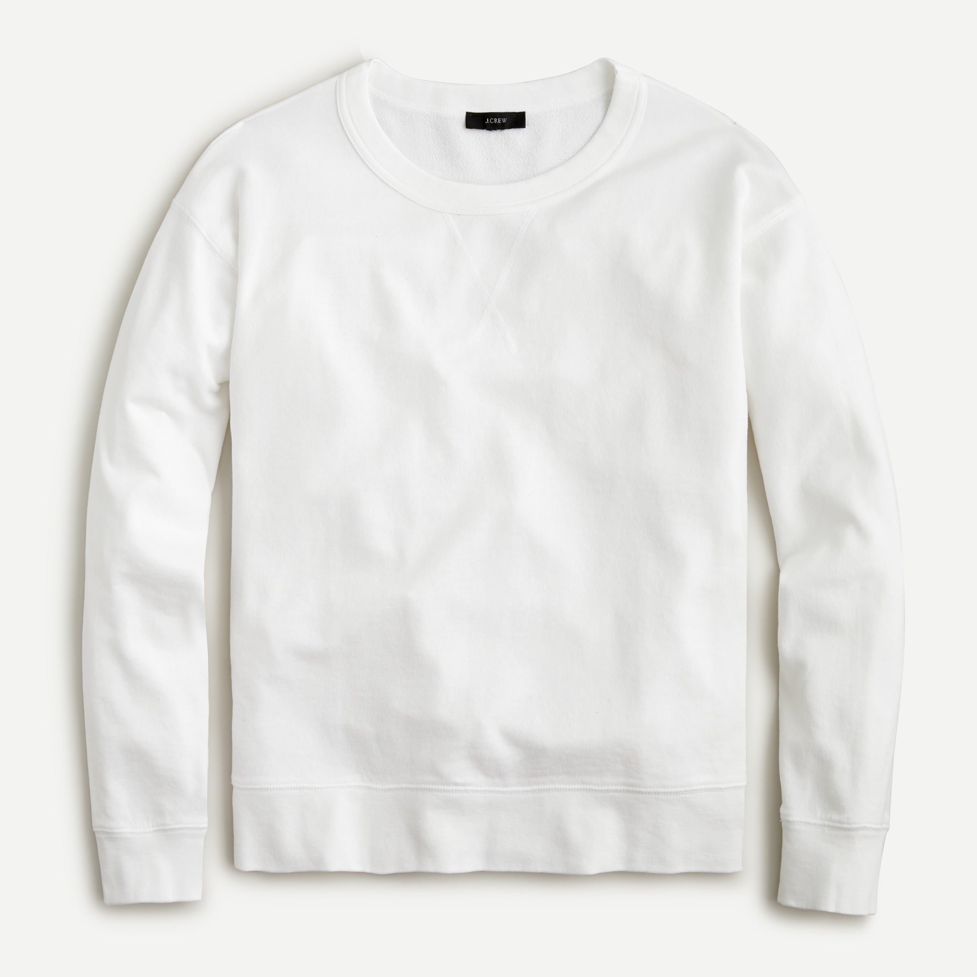 Boyfriend sweatshirt in magic rinse cotton