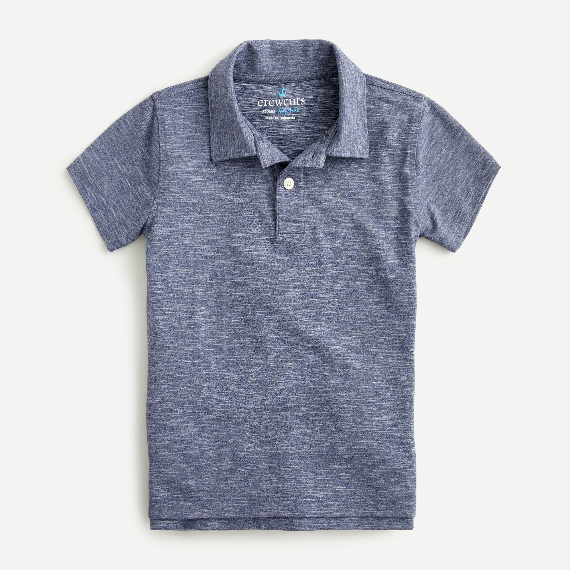 Kids' short-sleeve active polo shirt