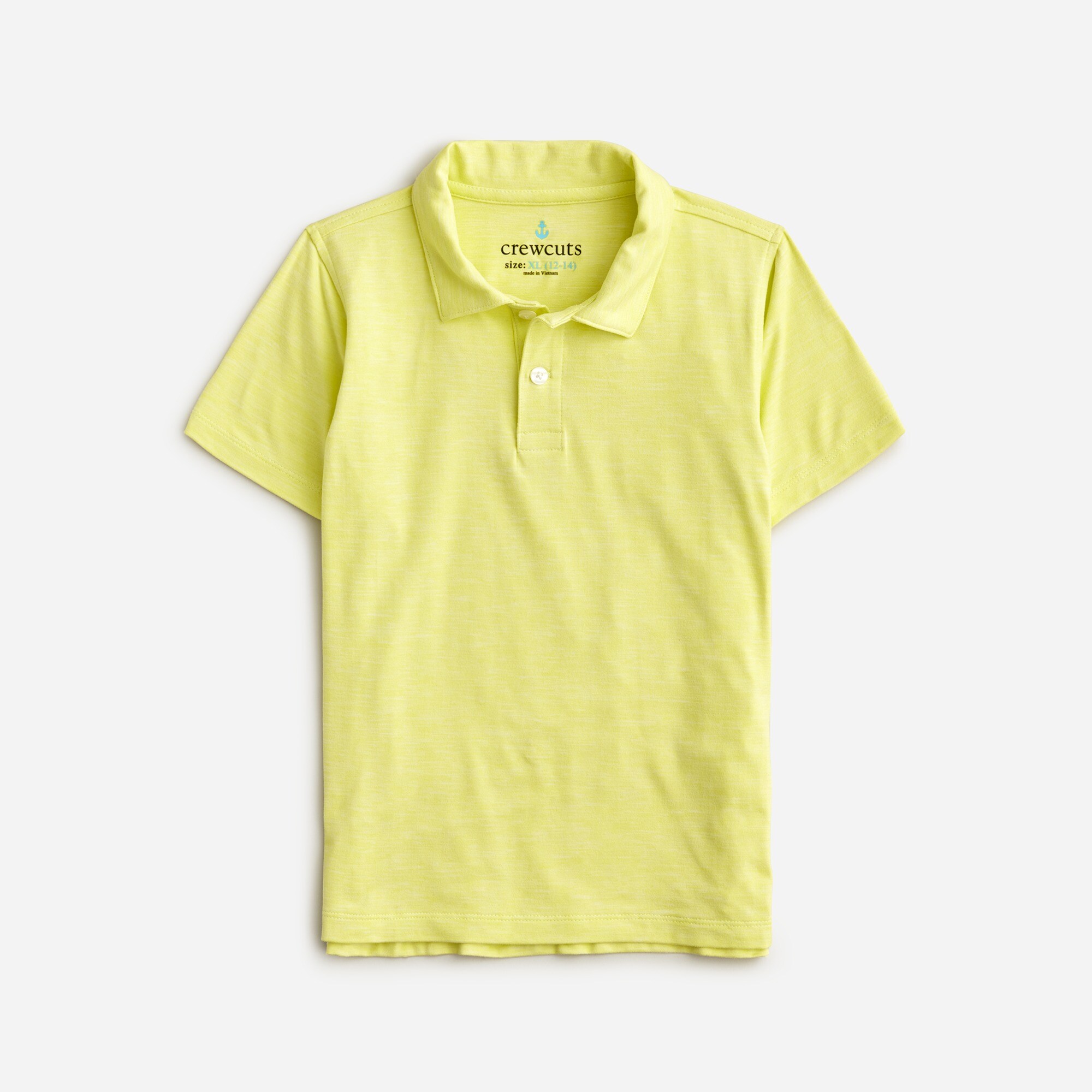  Kids' short-sleeve active polo shirt