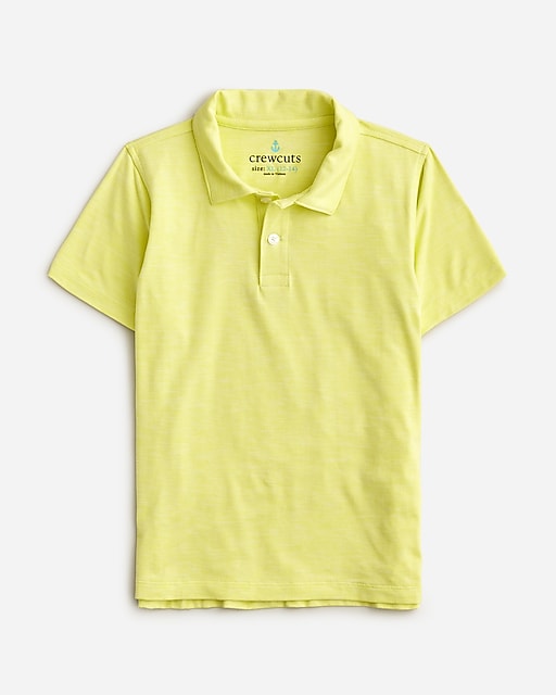  Kids' short-sleeve active polo shirt