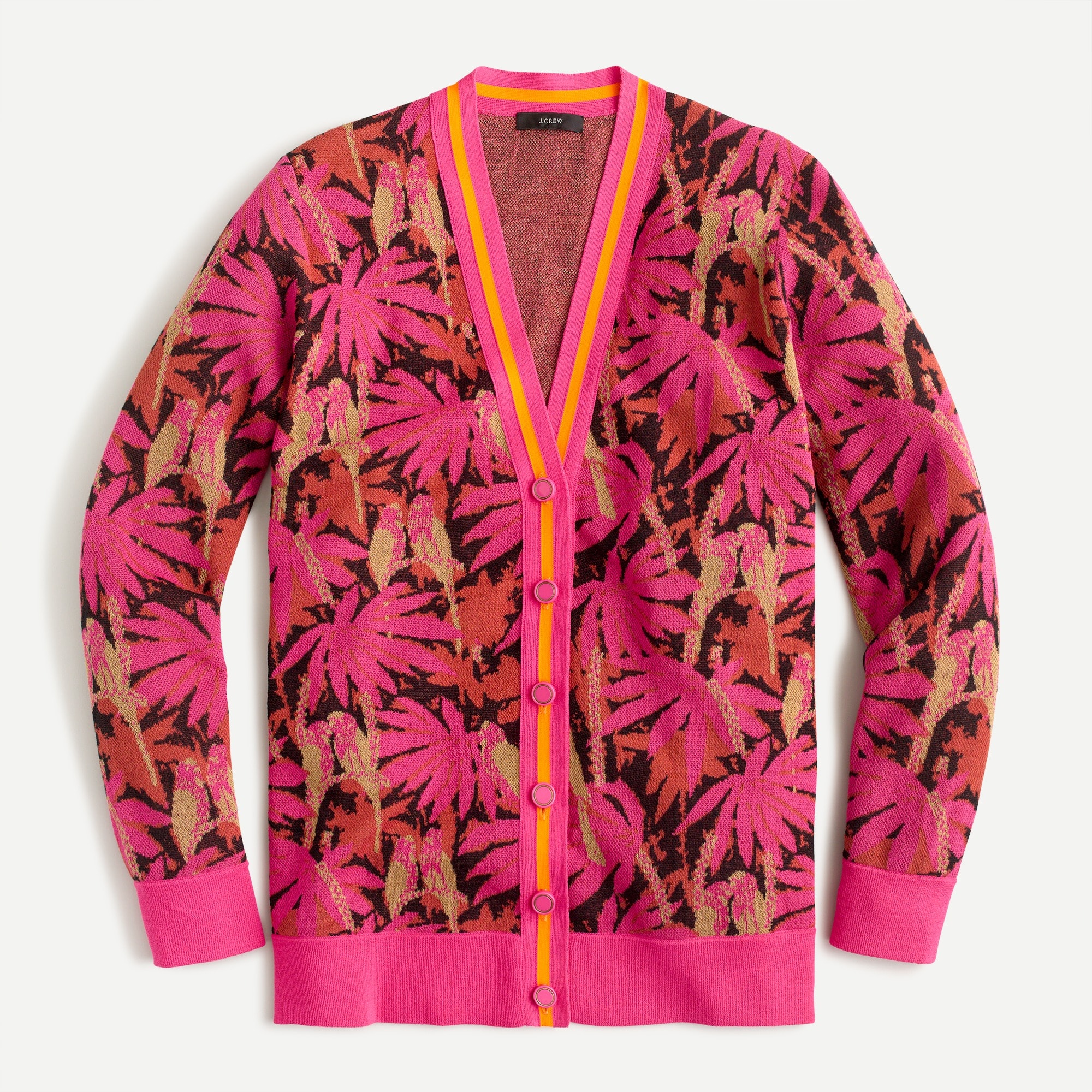 women's printed cardigan sweaters