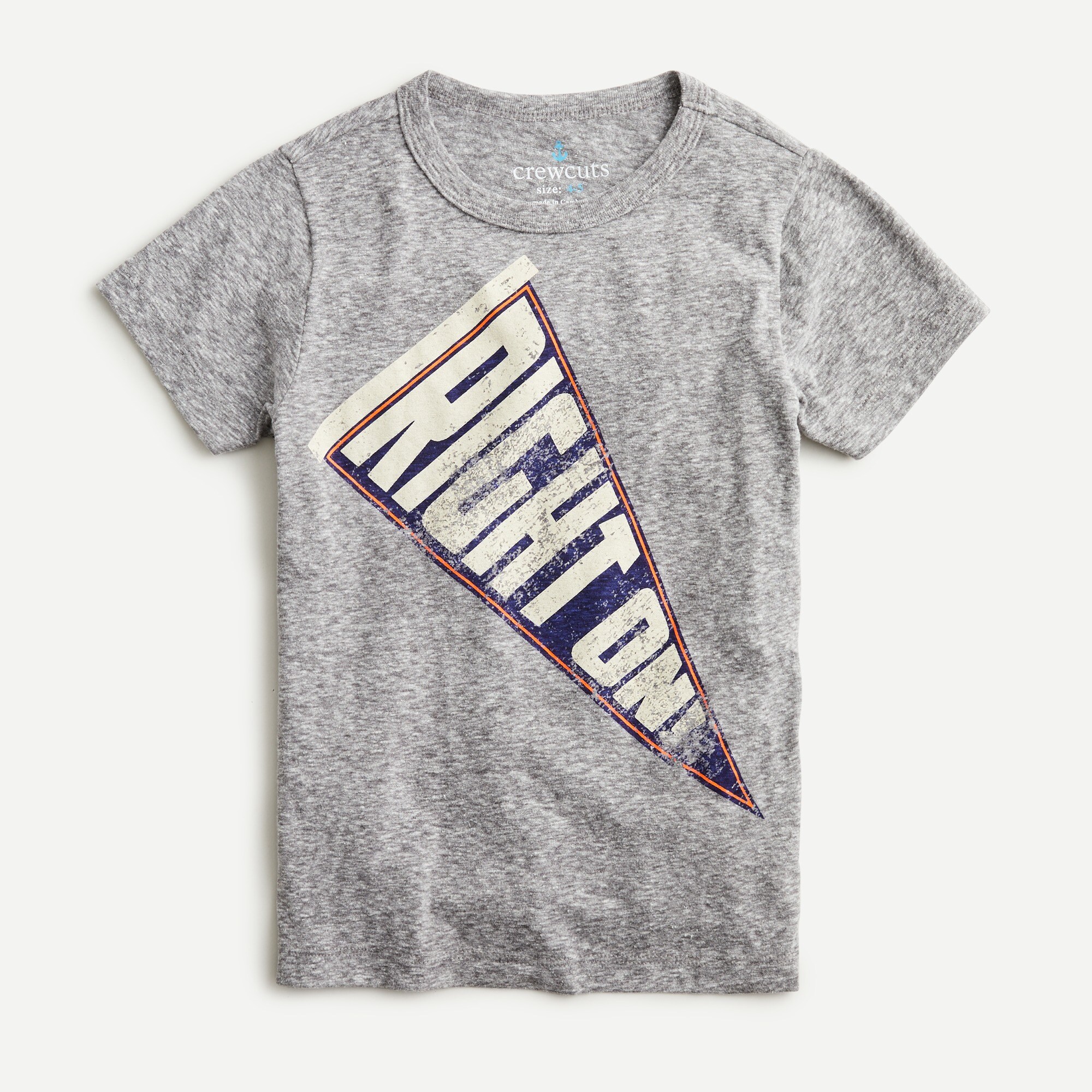 Kids' "Right on" penant T-shirt