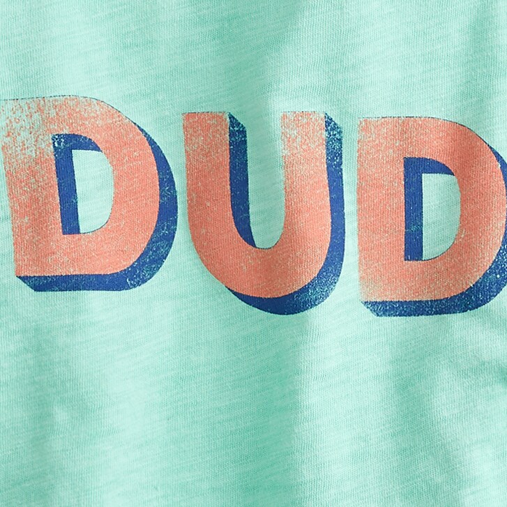 Kids' "Dude" T-shirt DUDE j.crew: kids' "dude" t-shirt for boys