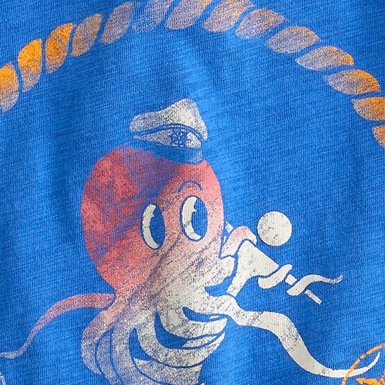 Kids' "Smooth sailing" octopus T-shirt NAVAL OCTOPUS j.crew: kids' "smooth sailing" octopus t-shirt for boys