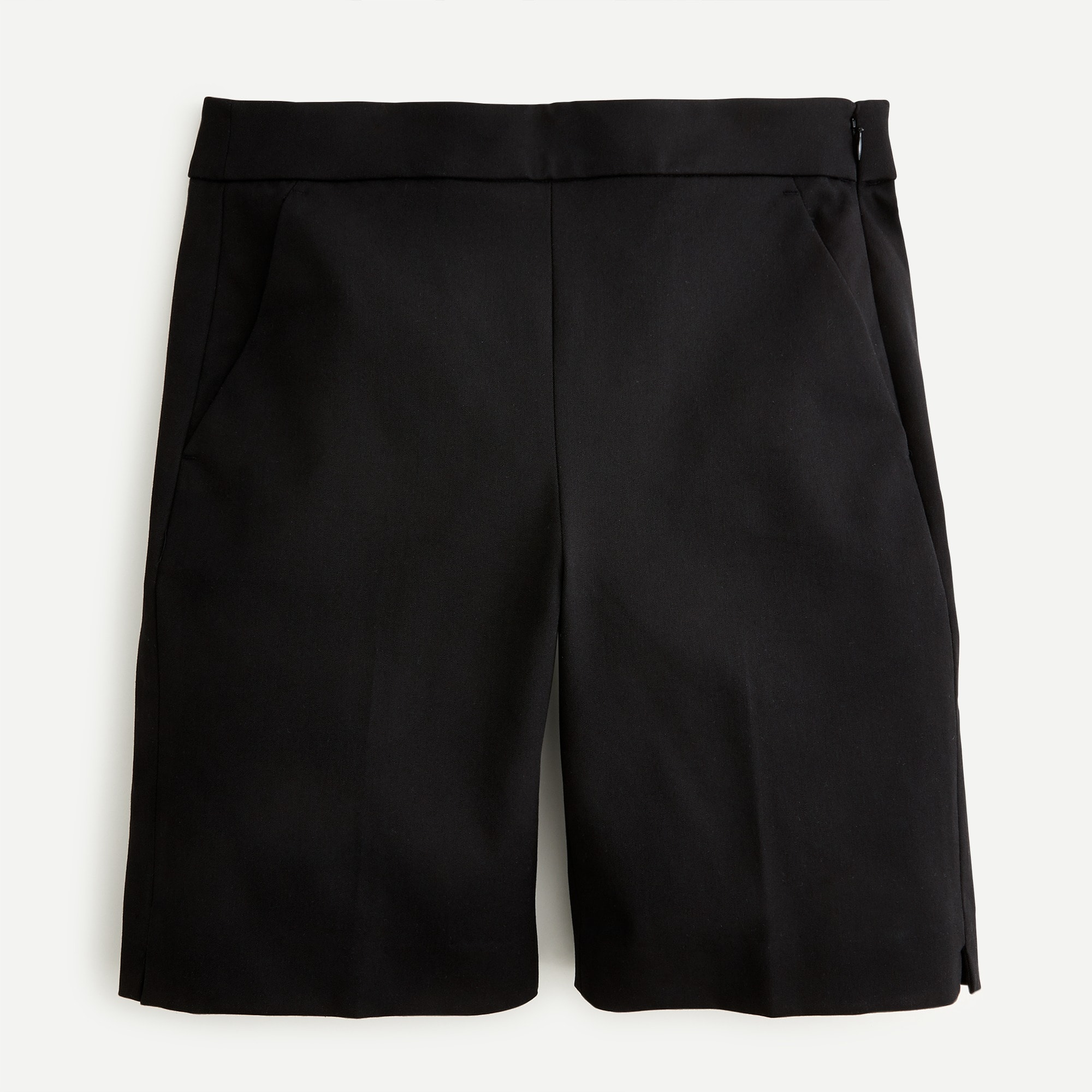 black cotton shorts womens