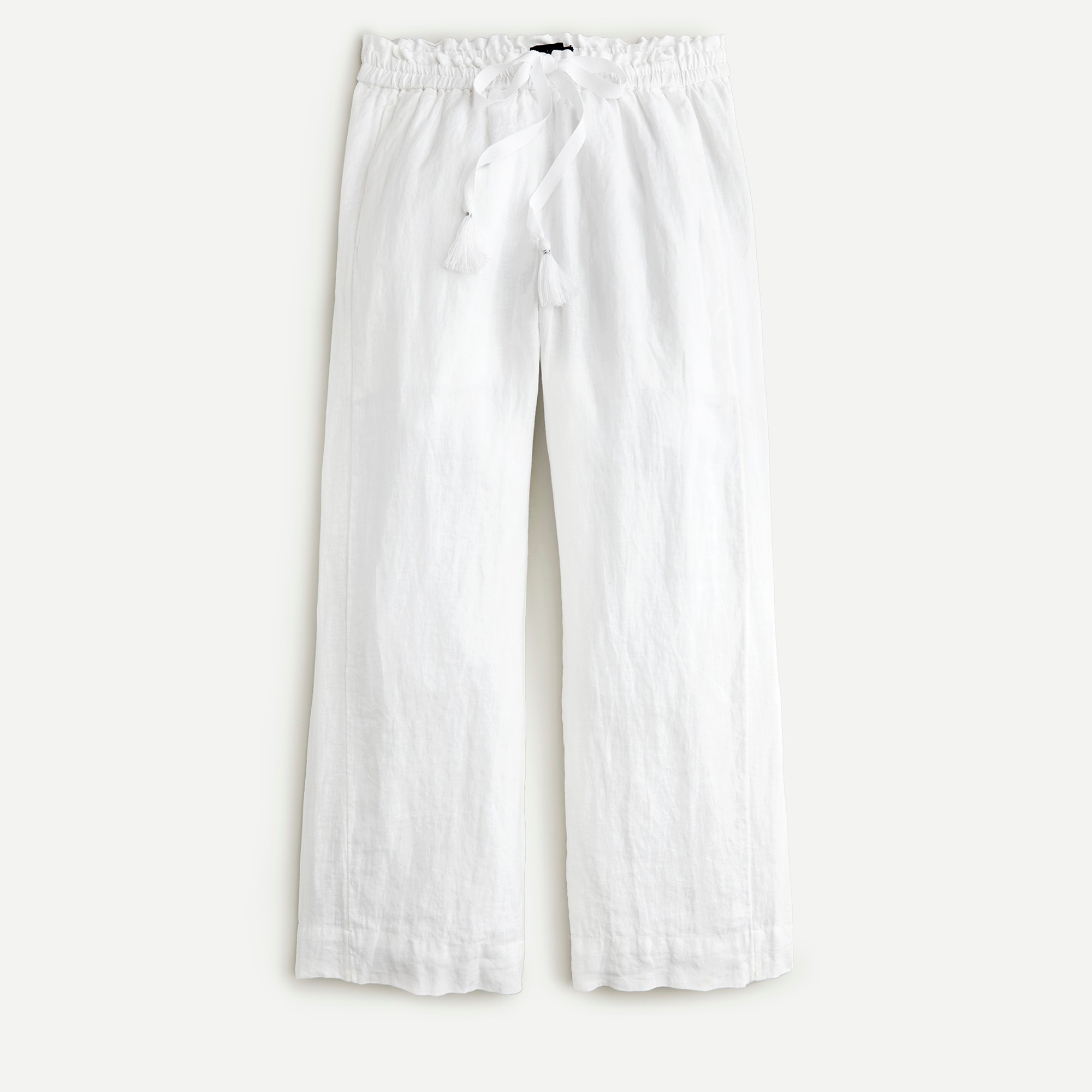 J.Crew: Drawstring Linen Pant For Women