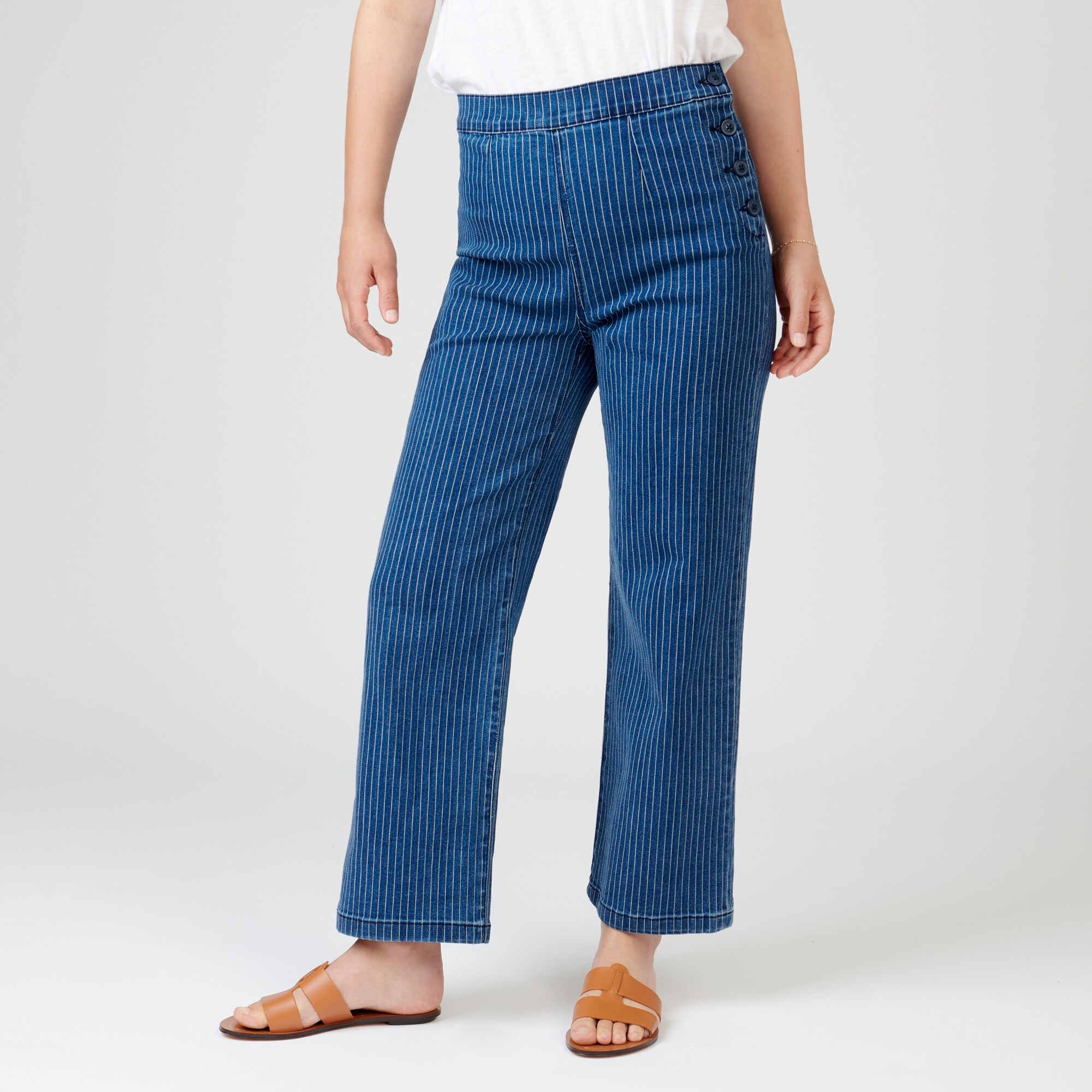 j crew wide leg jeans