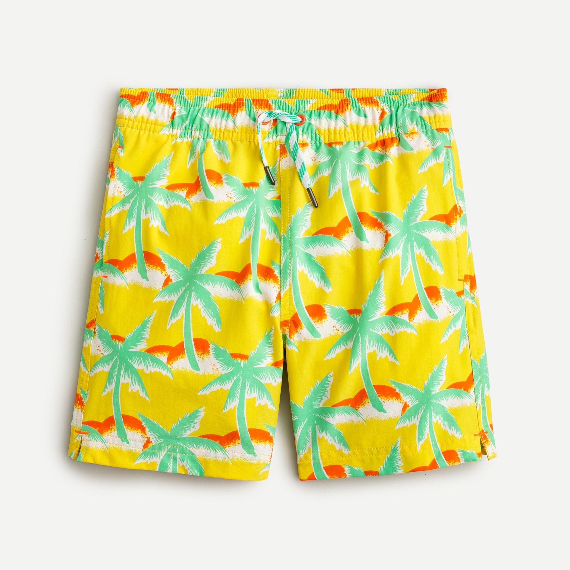 J.Crew Boys' Swim Trunk In Palms For Boys