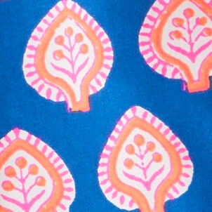 Boys' swim trunk in elephant print IVORY BLUE 