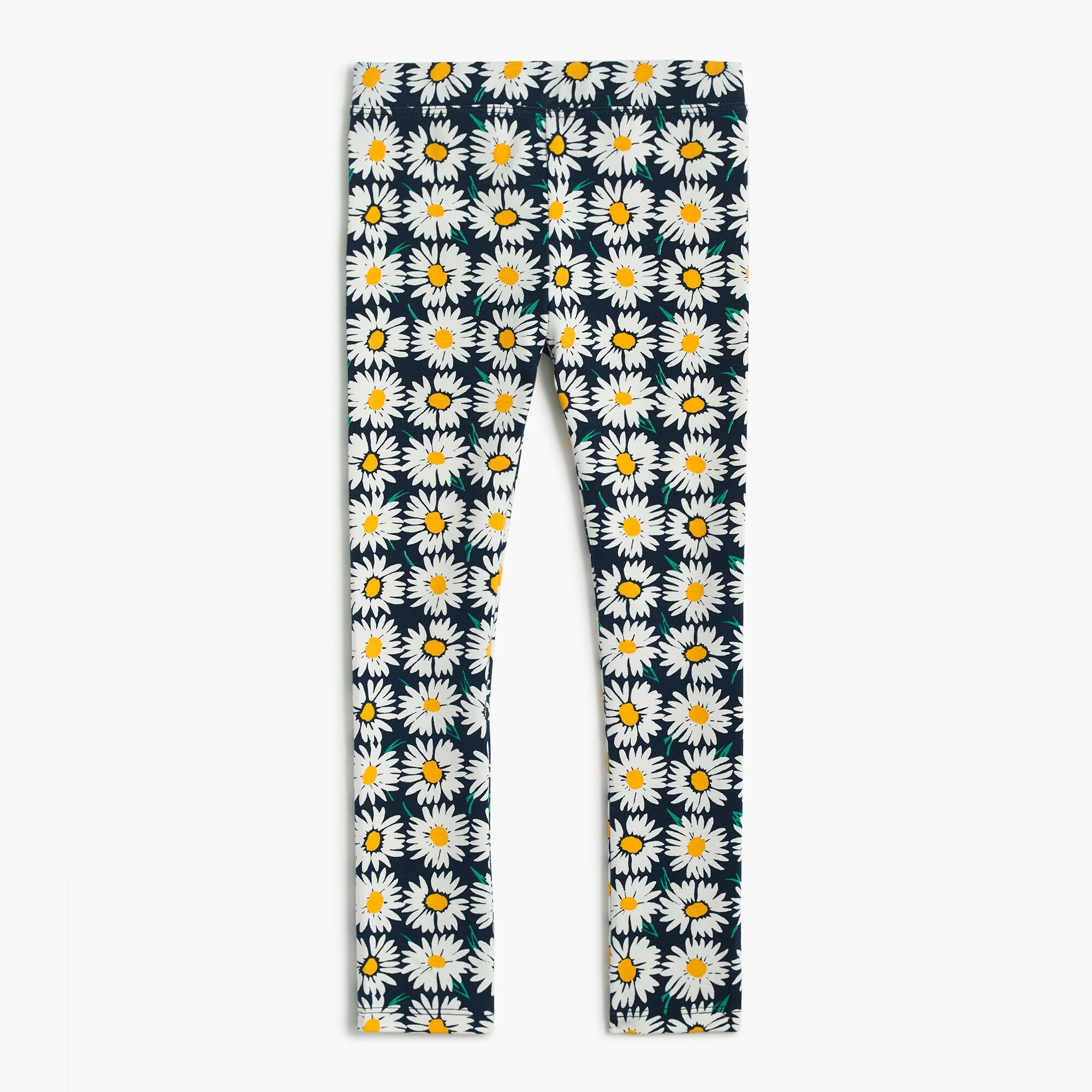 Girls' daisy leggings