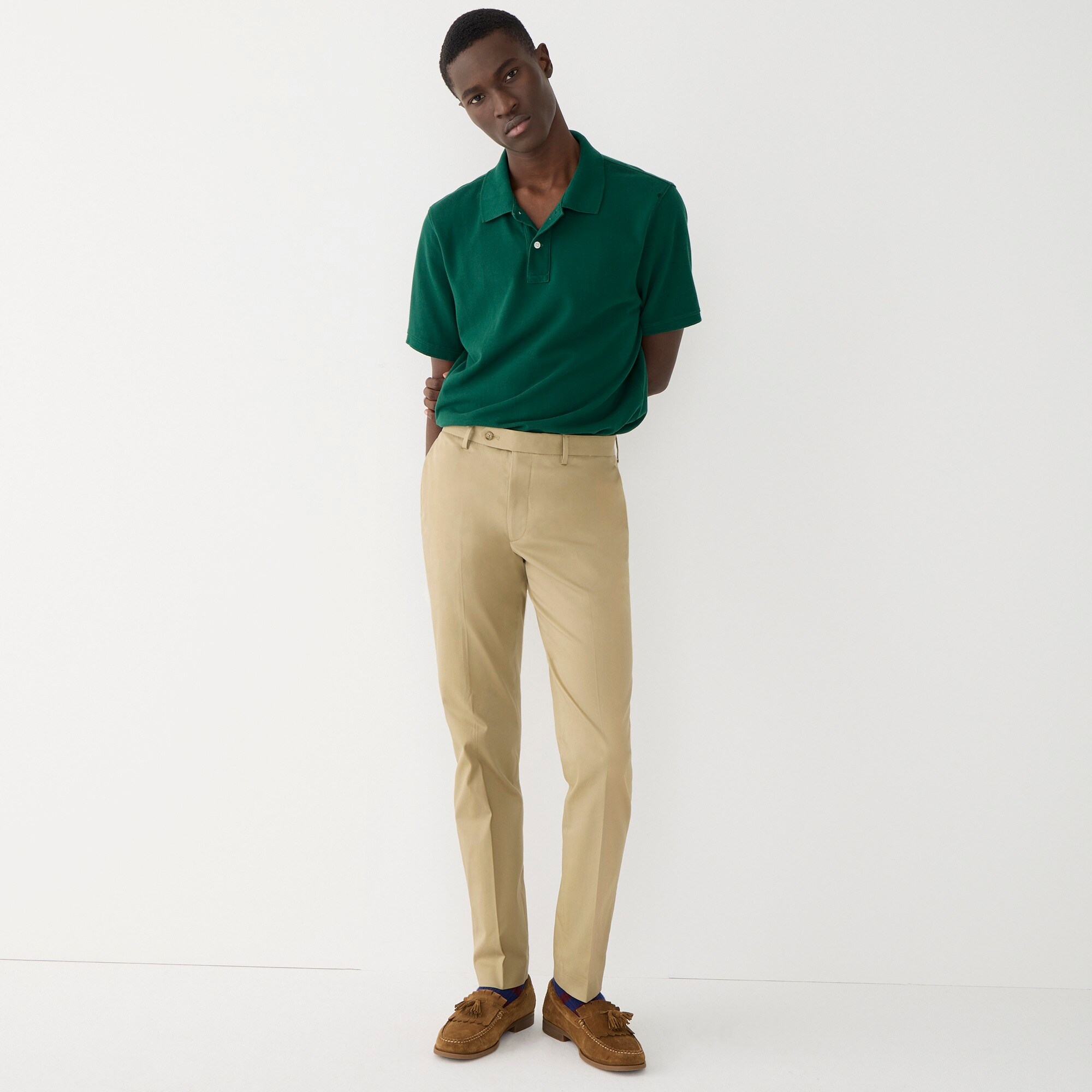 J.Crew: Bowery Slim-fit Dress Pant In Stretch Chino For Men