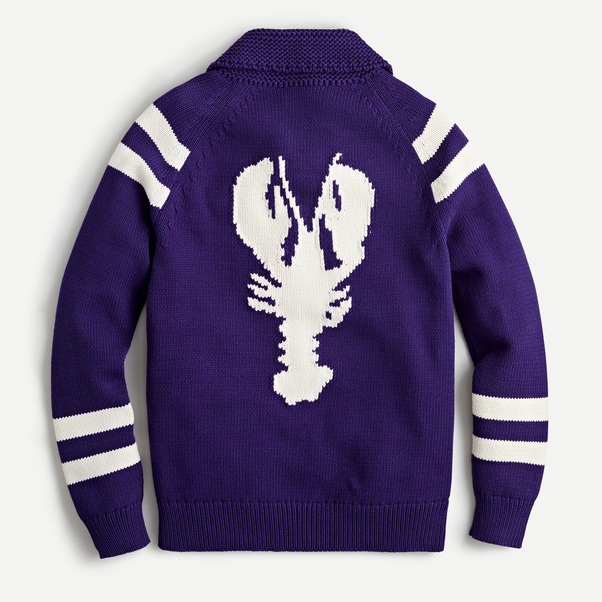 J.Crew Sweaterjacket With Lobster Detail For Women