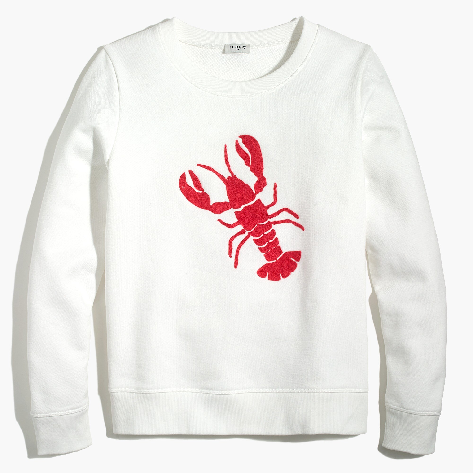 lobster graphic sweatshirt for women