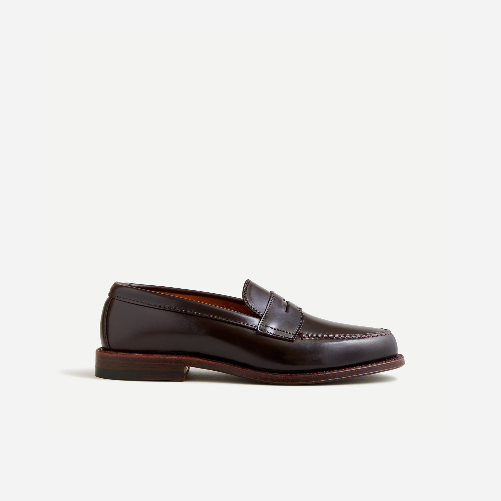 Alden® For J.Crew Cordovan Penny Loafers For Men | J.Crew