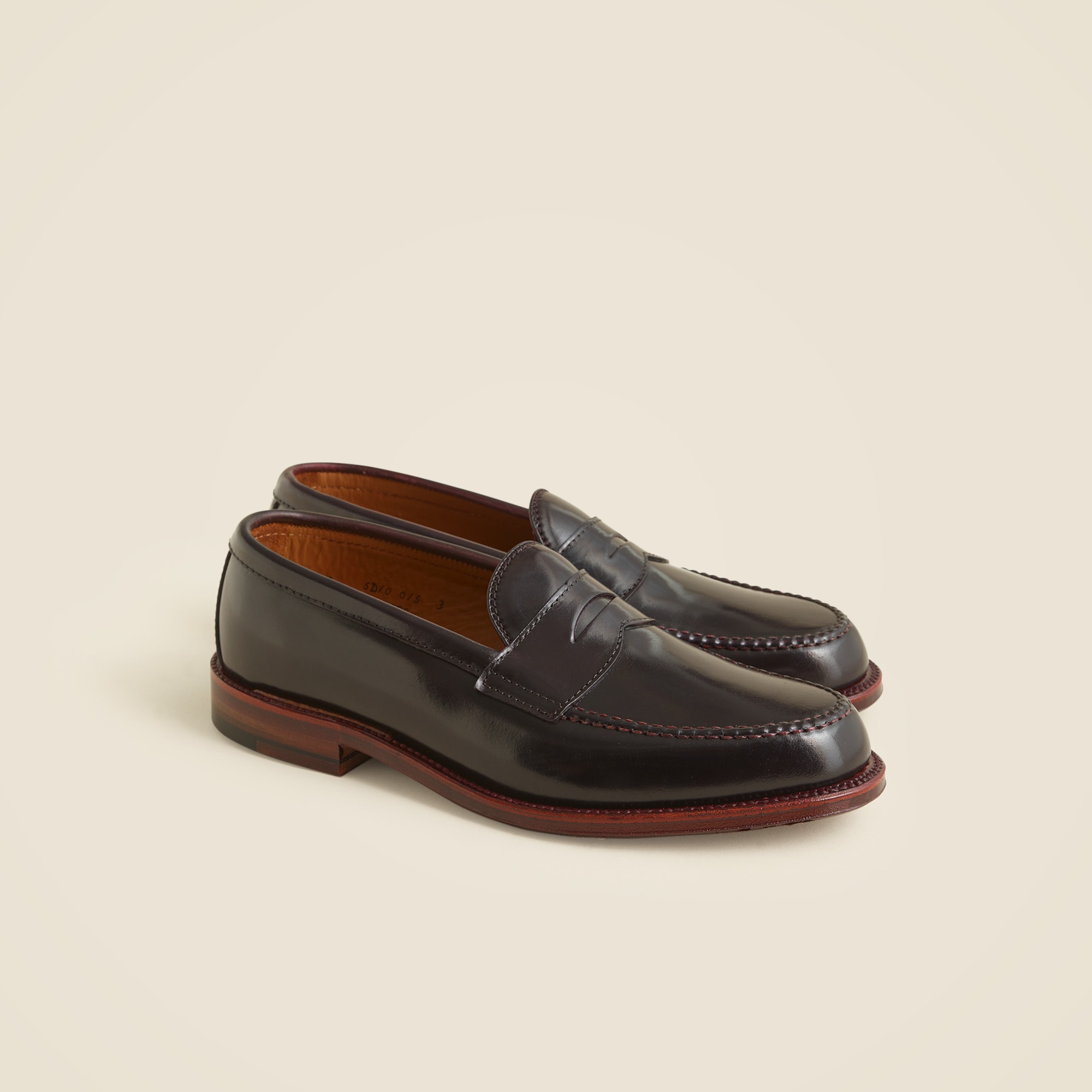Alden® for J.Crew cordovan penny loafers