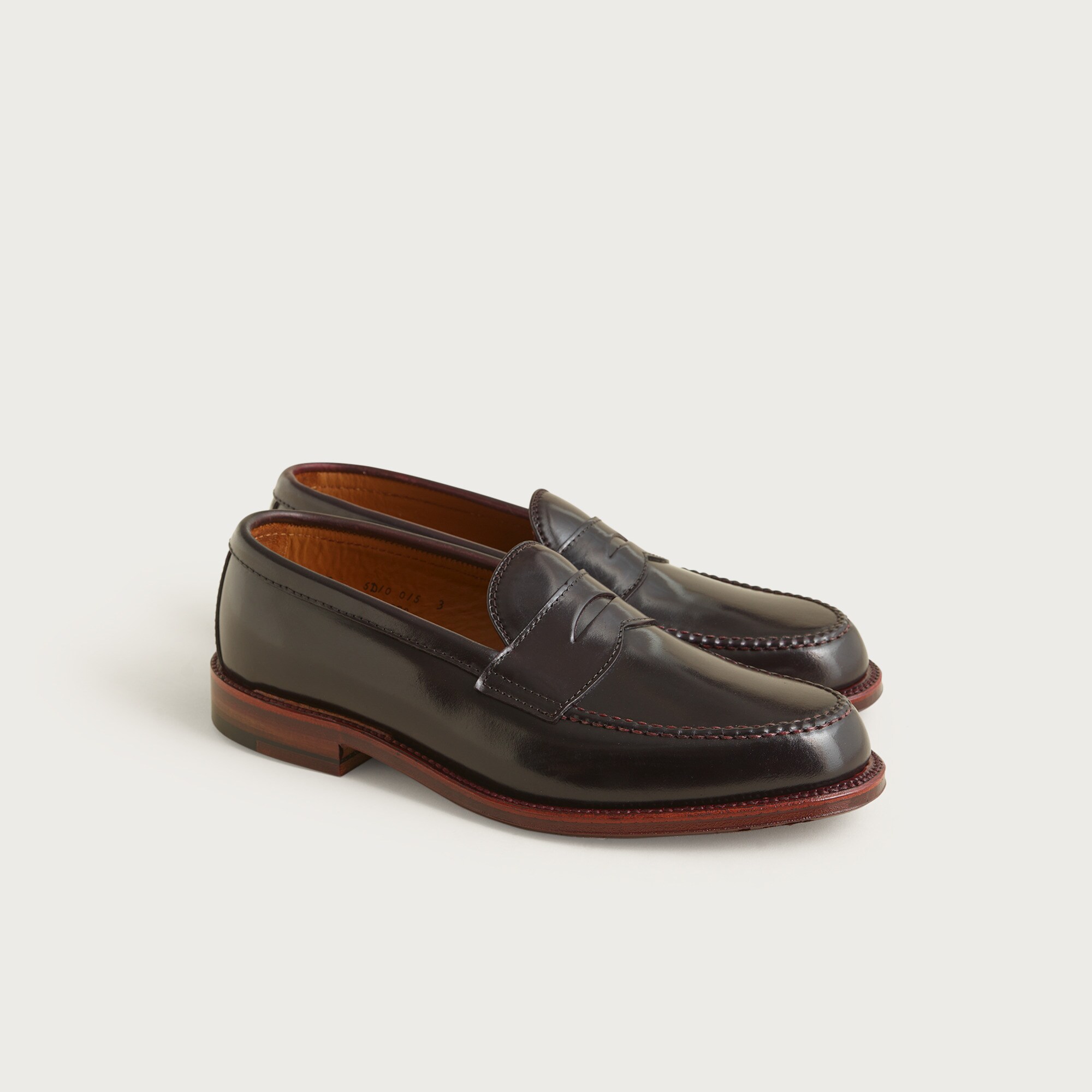 Alden® For J.Crew Cordovan Penny Loafers For Men | J.Crew