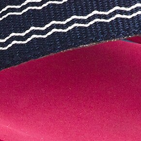 Striped flip-flops NAVY 