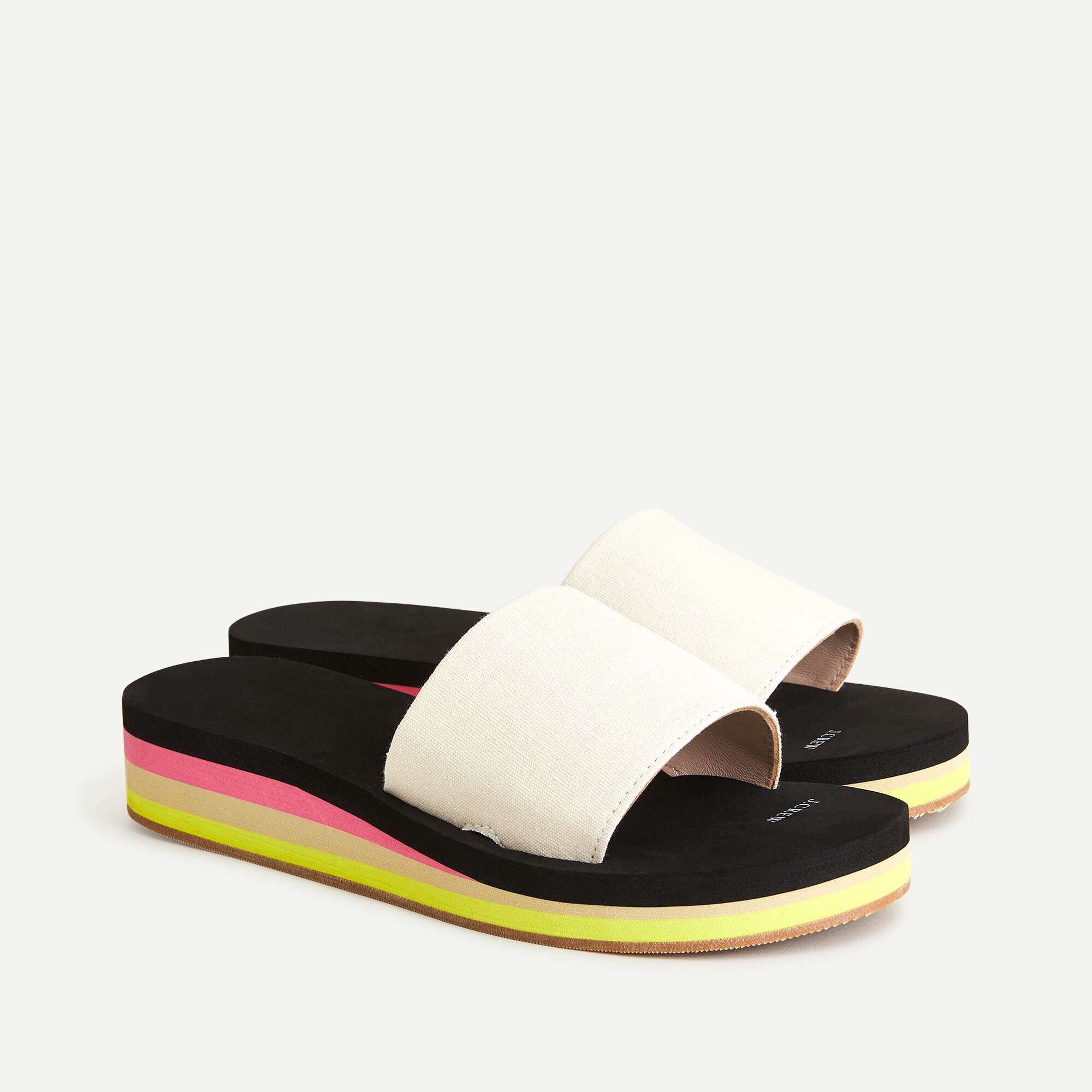 j crew slip on sandals