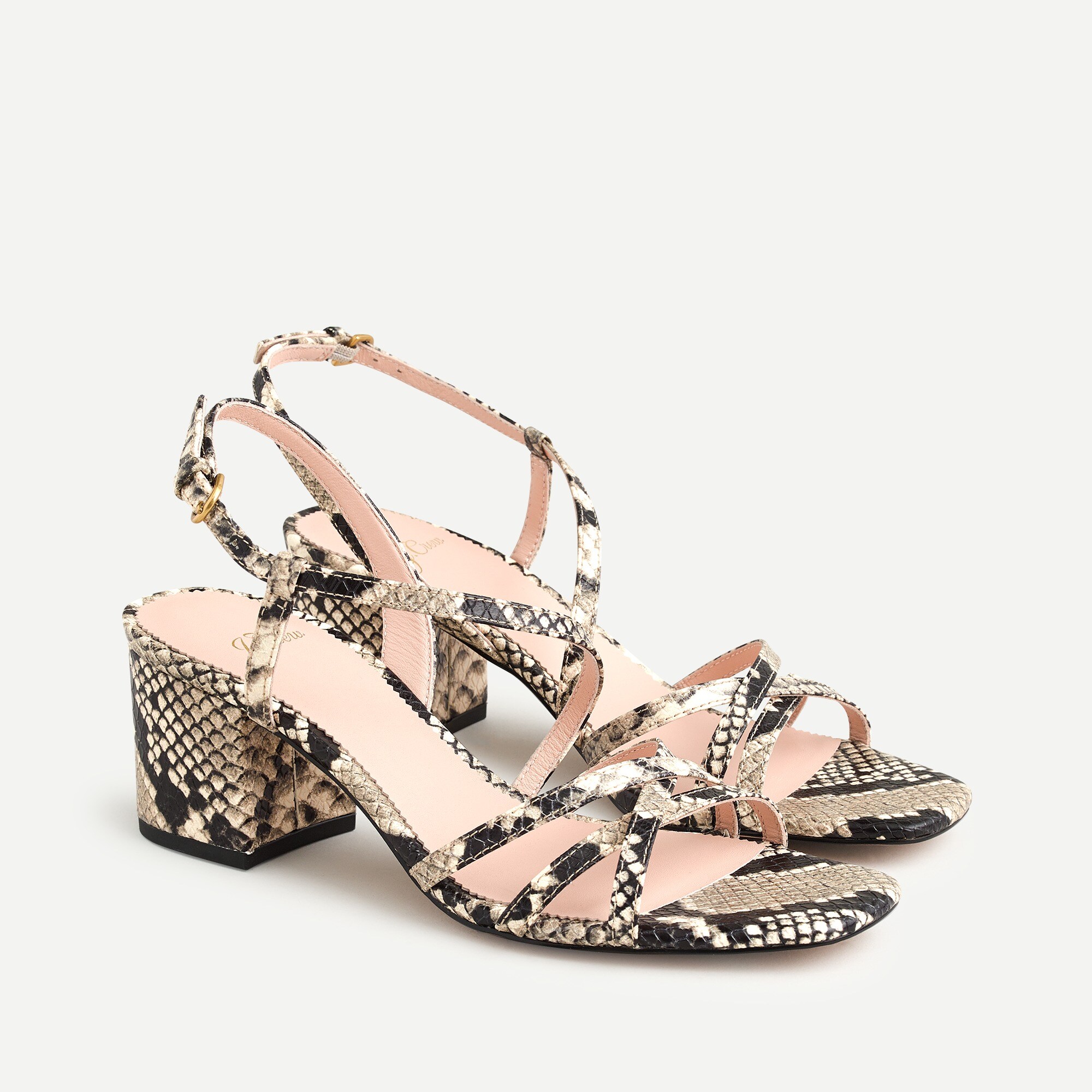 j crew strappy sandals
