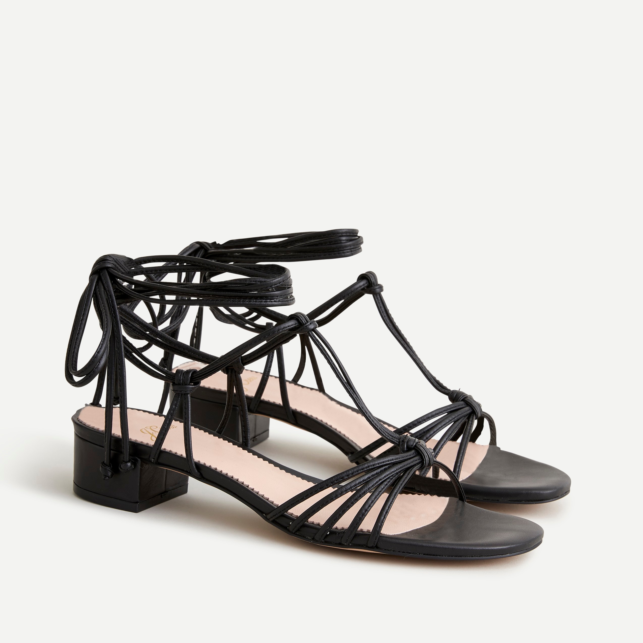 J crew lace best sale up sandals