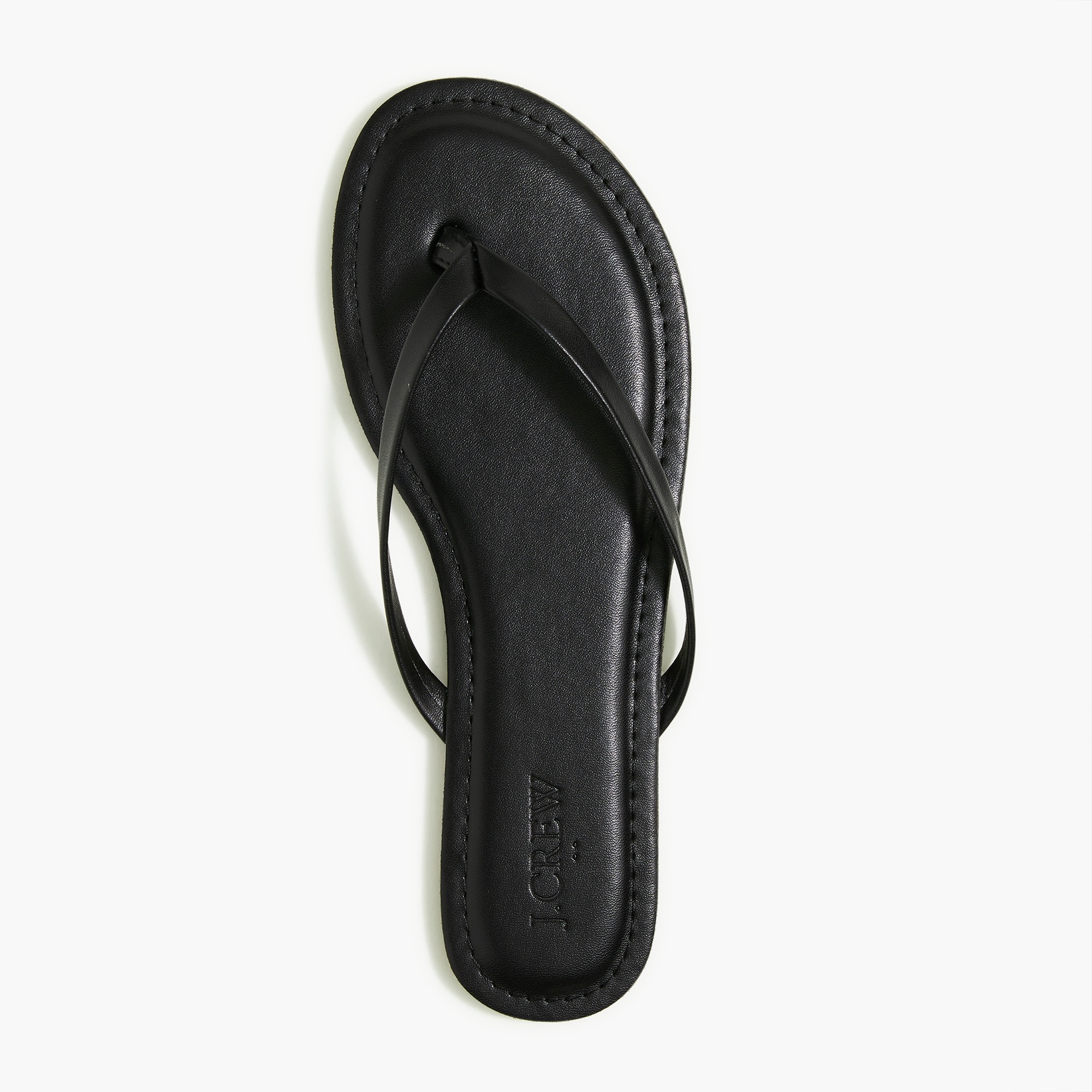 J. Crew Factory .• Chambray Sandals Flip Flops in Navy Blue Size 12 J. Crew Factory Women main image 2