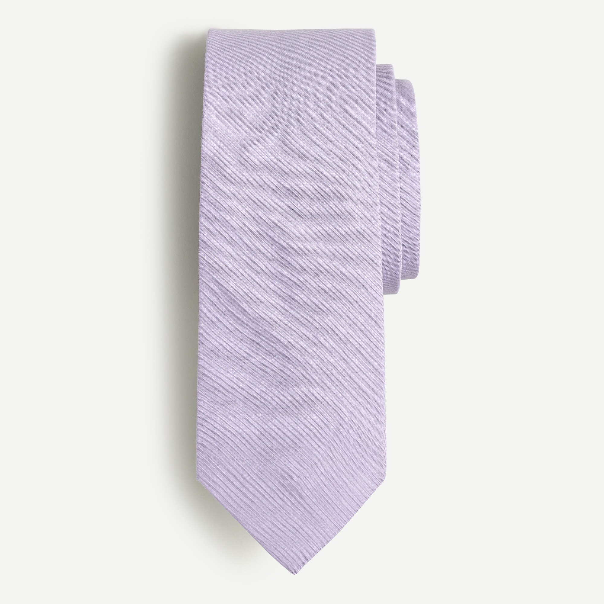 Slub cotton tie