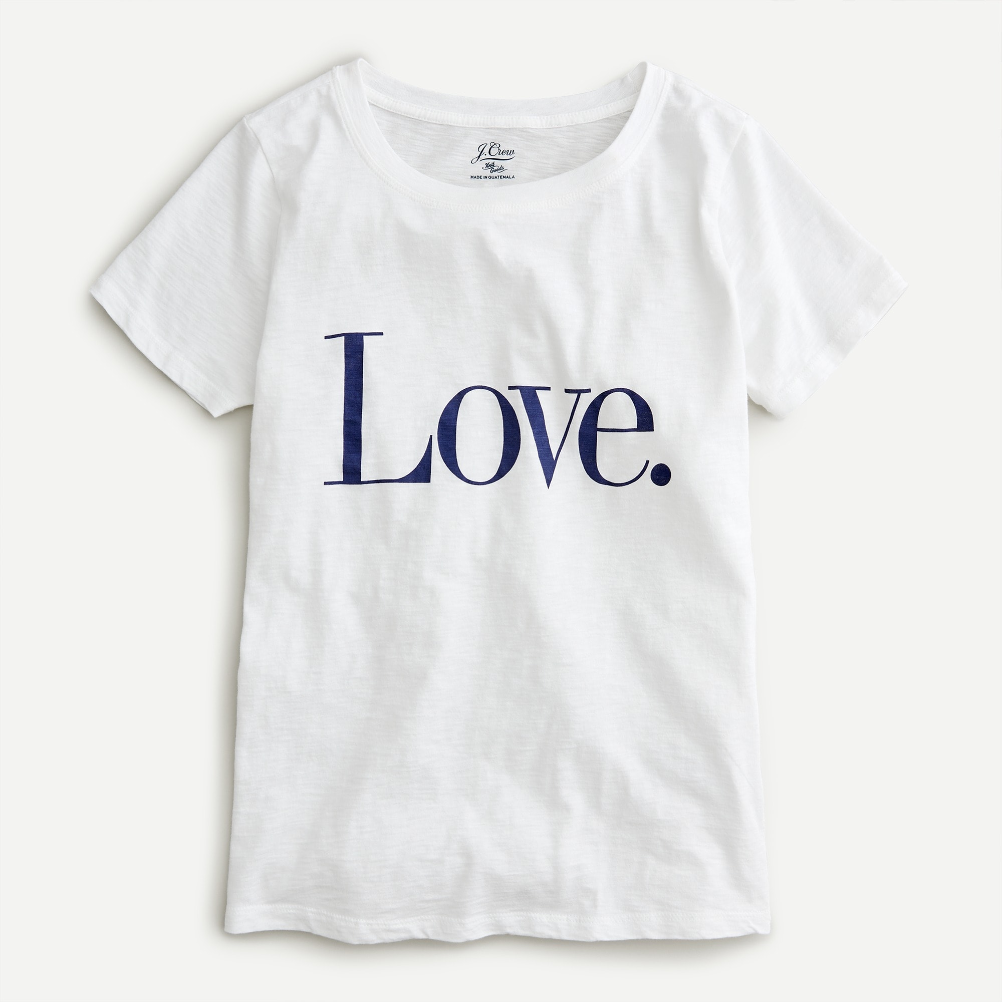 J.Crew: Vintage Cotton Love T-shirt For Women
