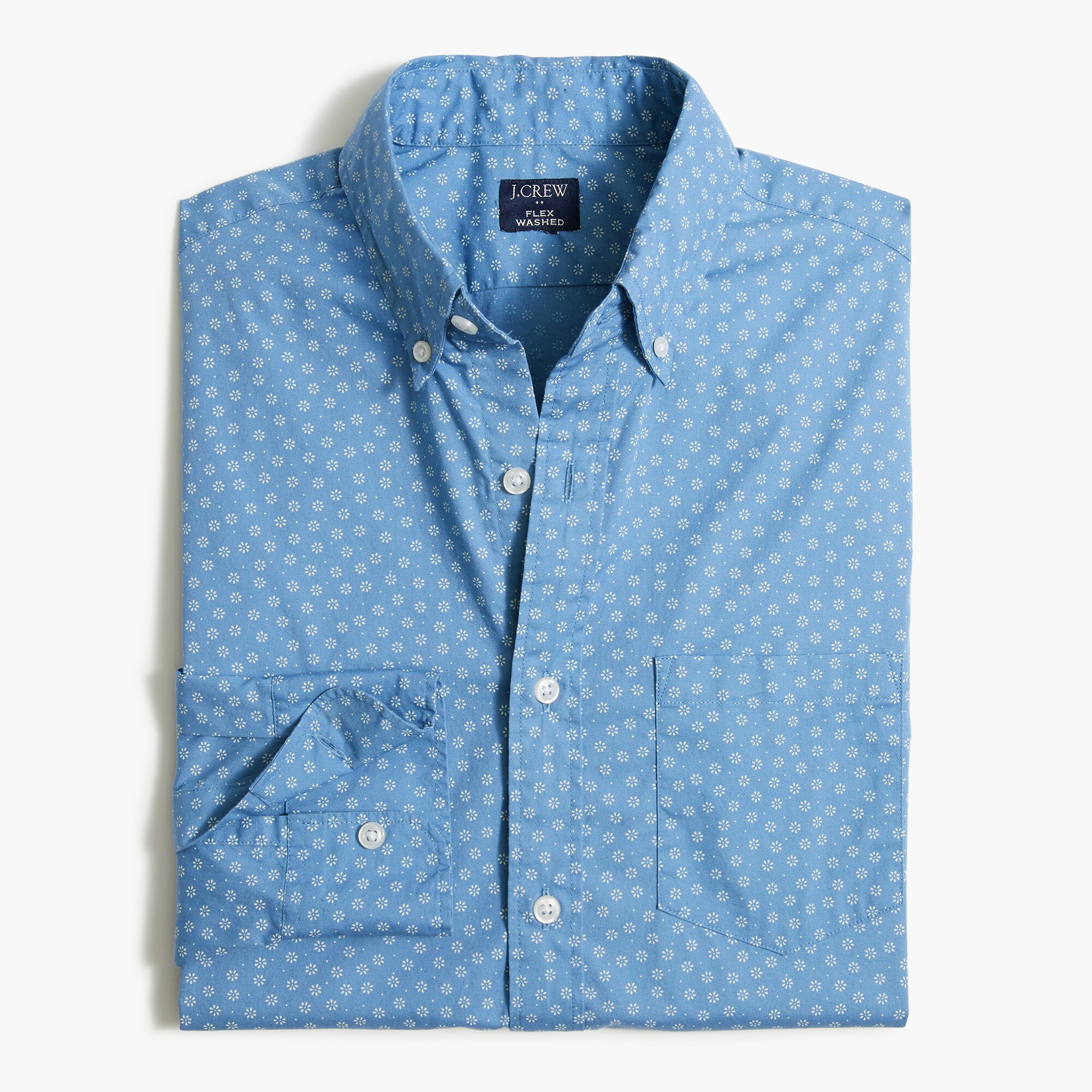 floral flex casual shirt for men