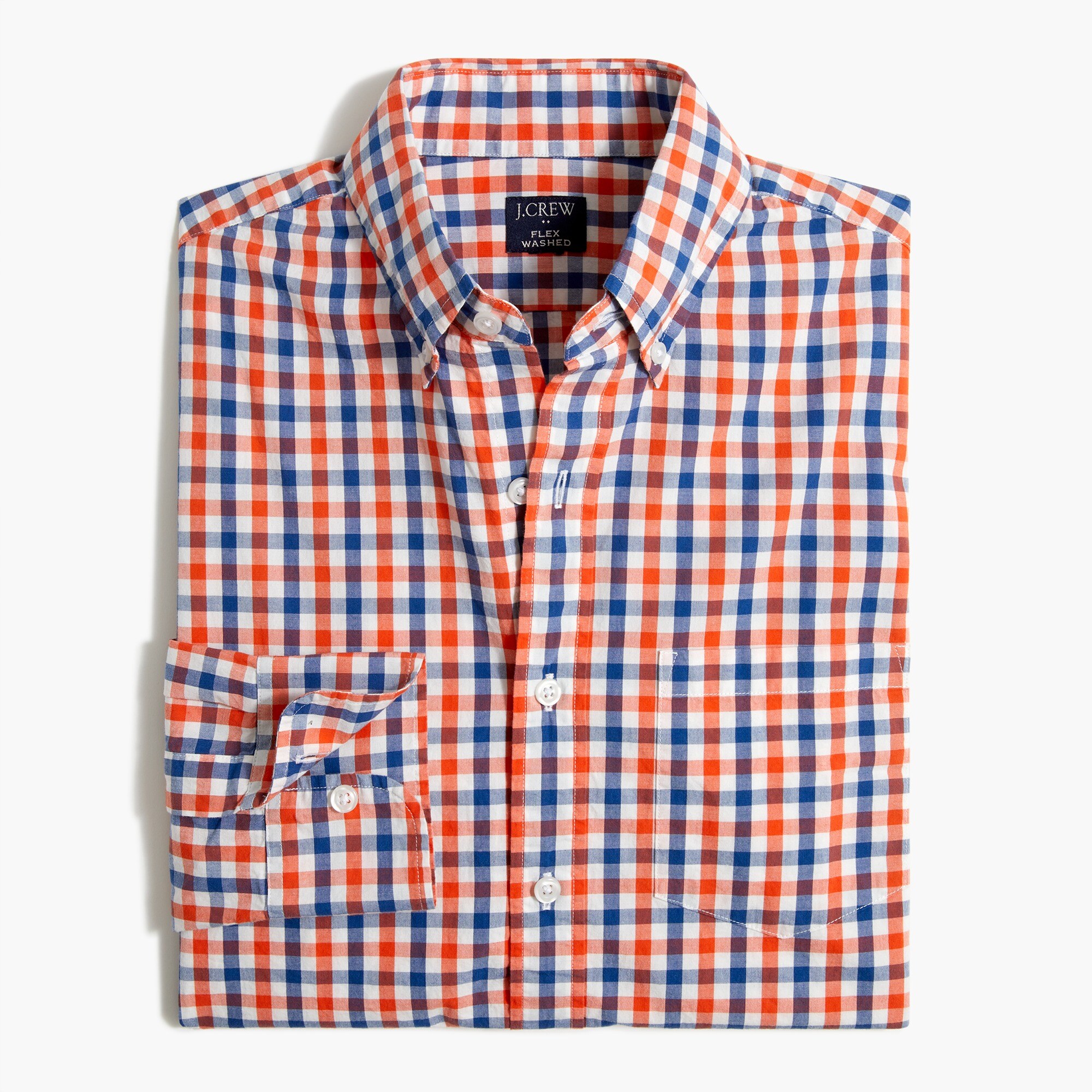 plaid flex casual shirt for men