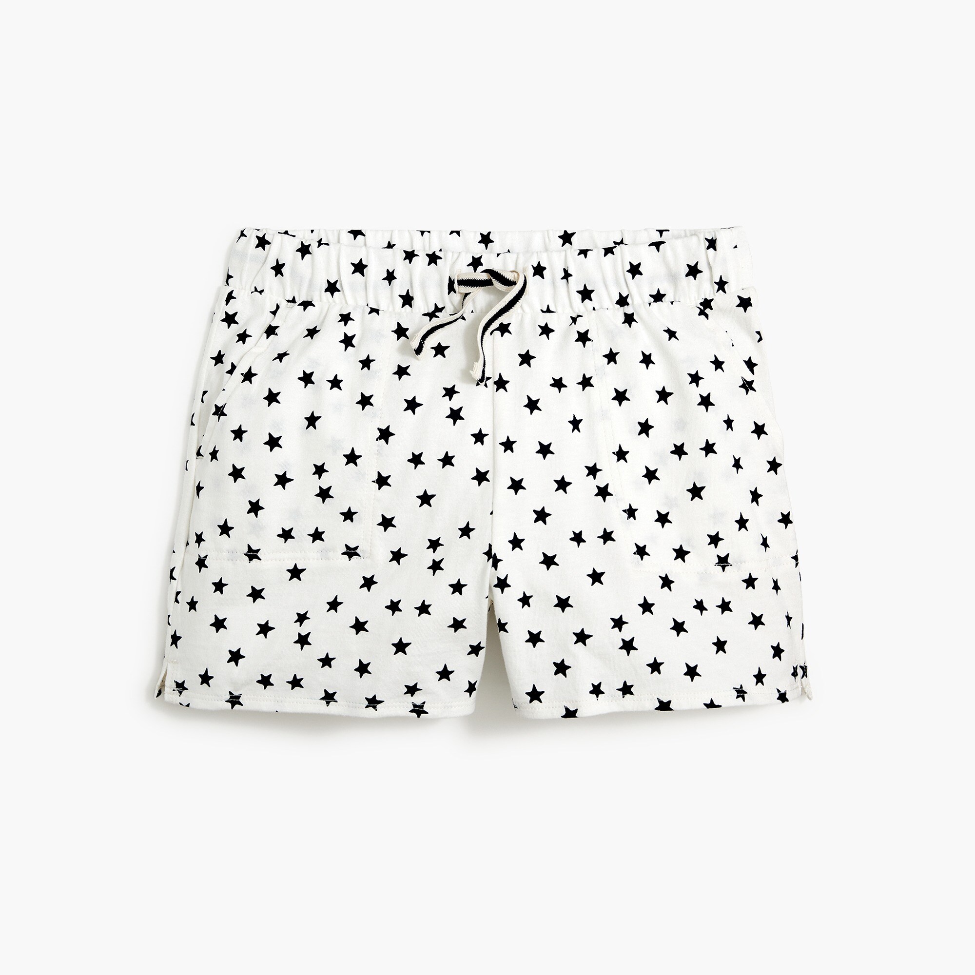 Girls' star cotton short