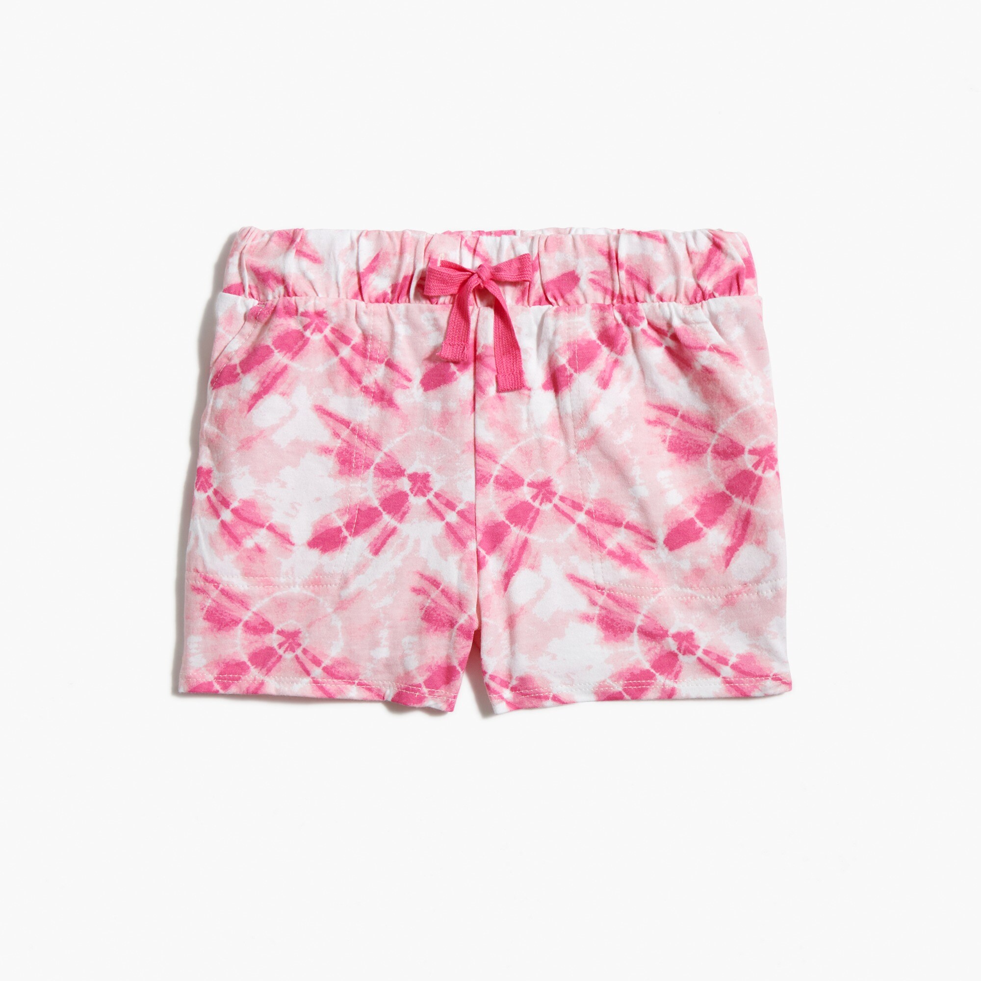 girls' tie-dyed short for girls