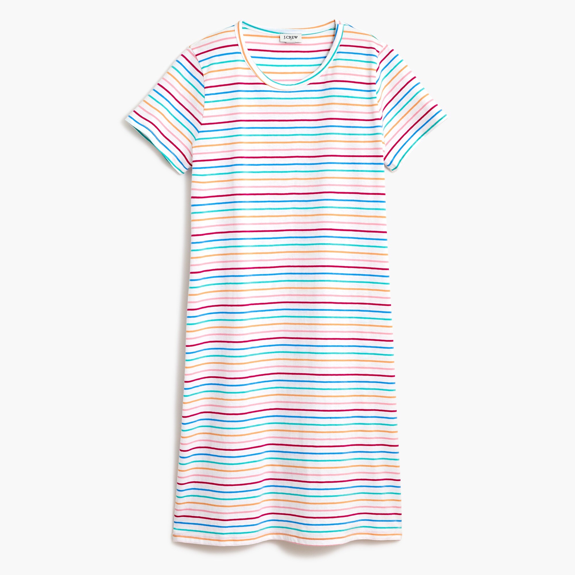 short-sleeve t-shirt dress for women
