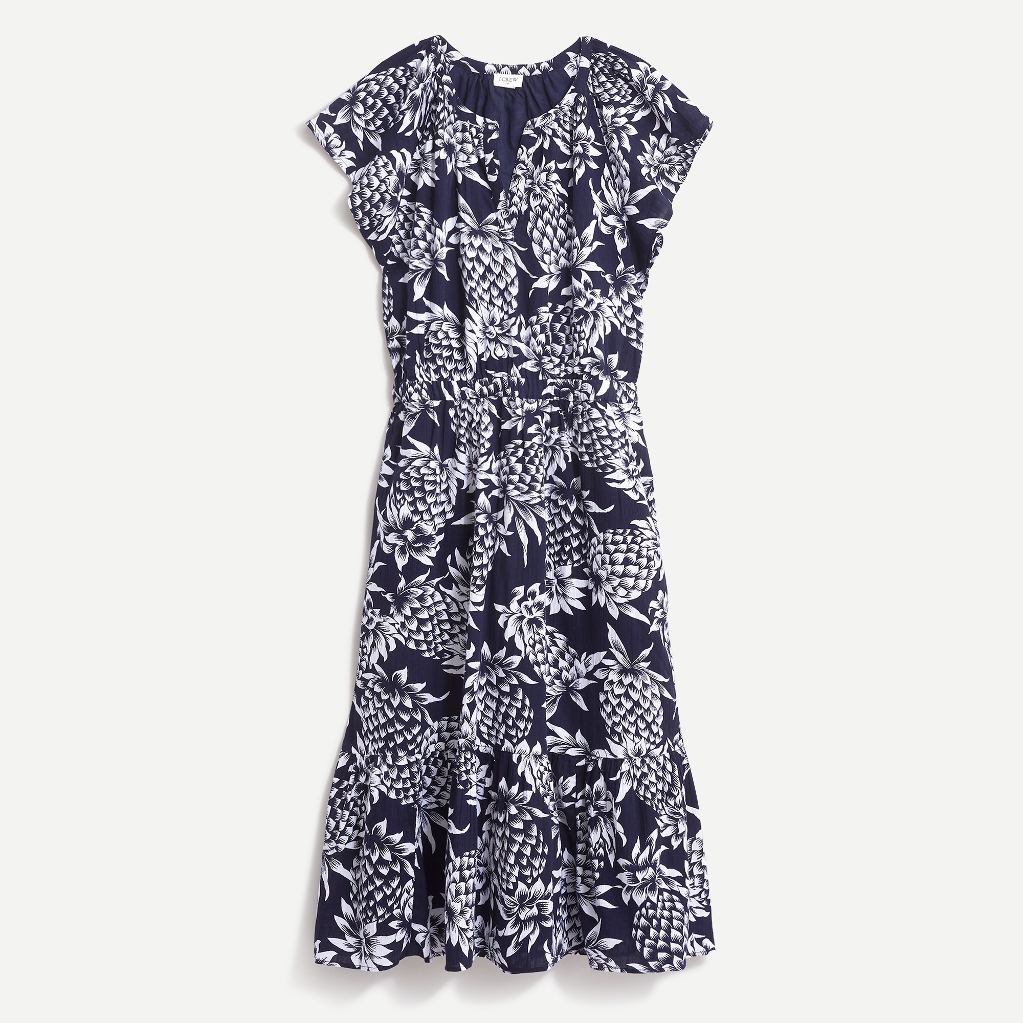 sleeveless crinkle dress for women