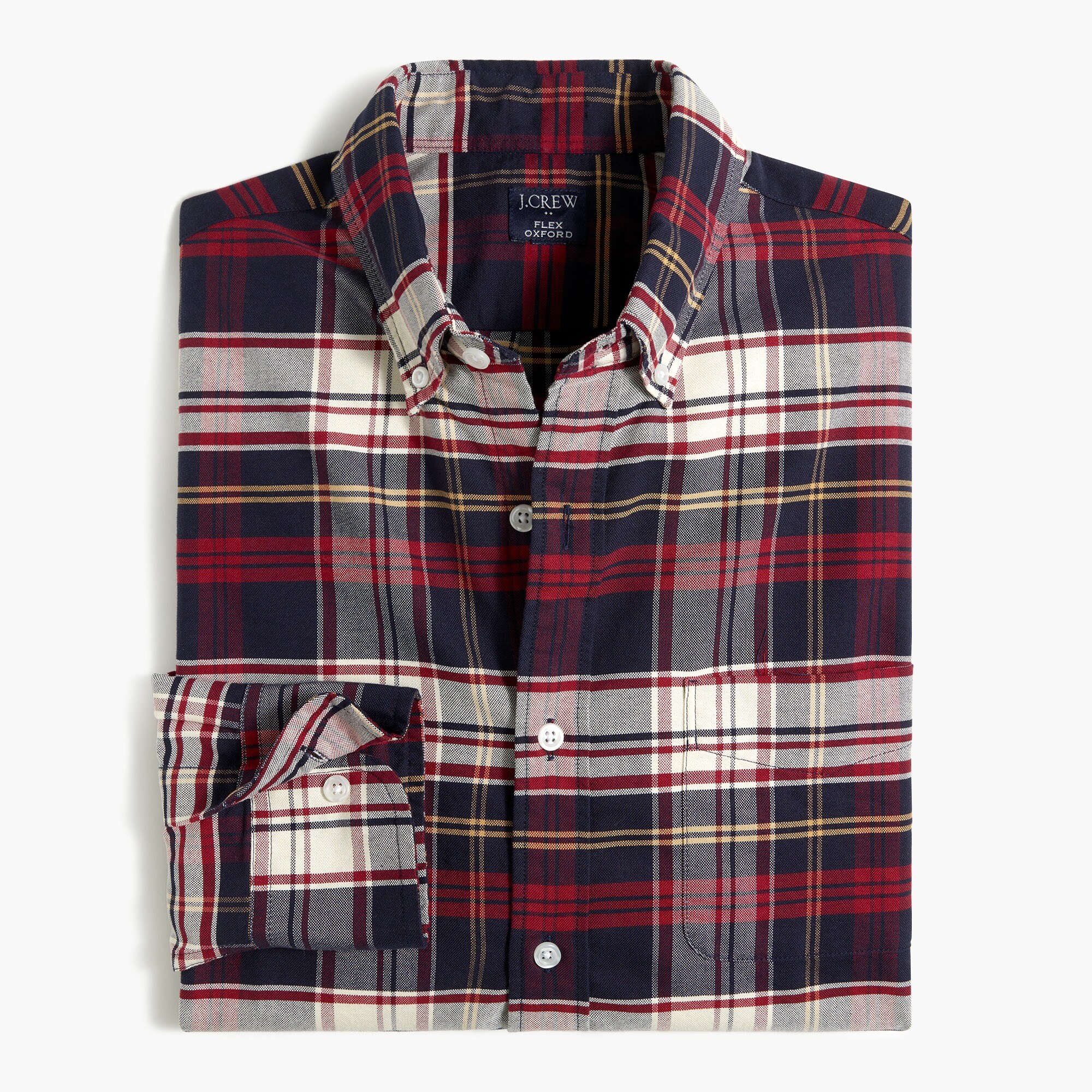 slim flex oxford shirt
