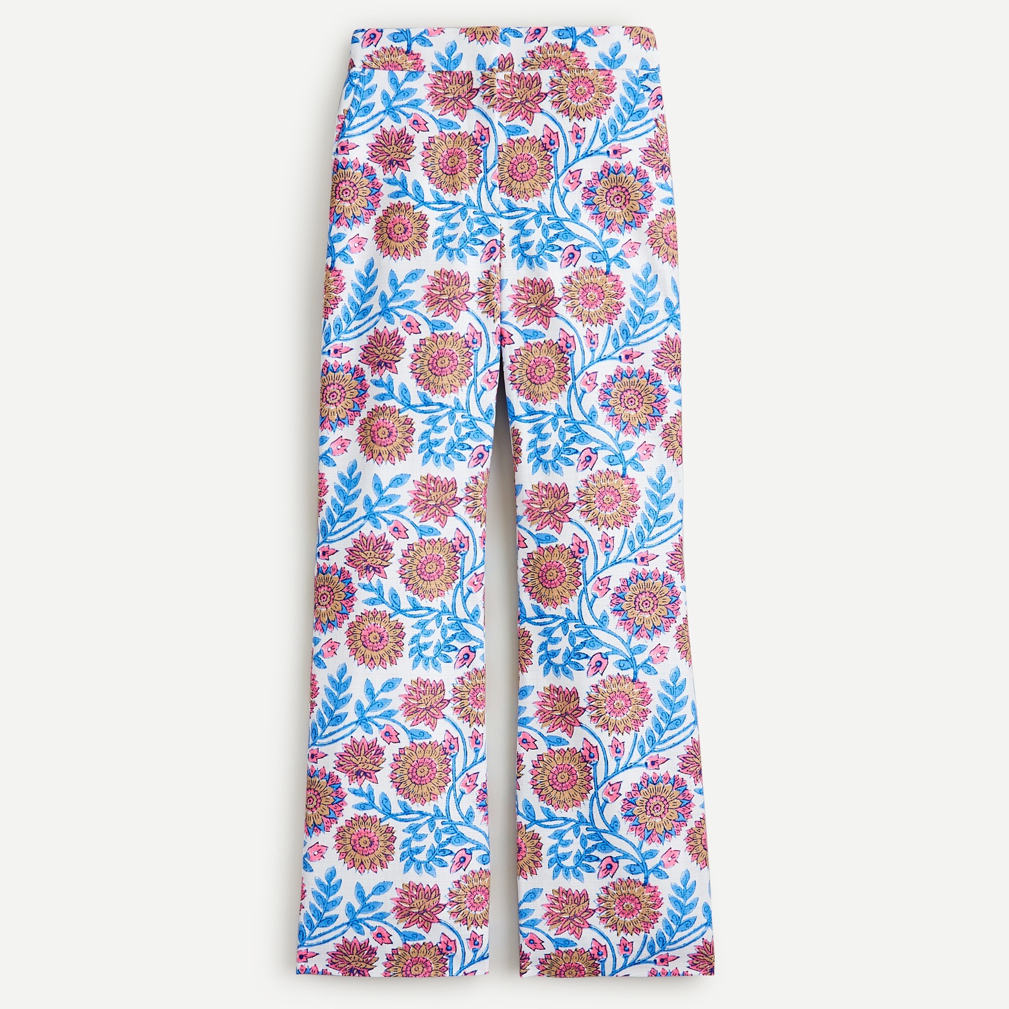 Hayden pant in floral vine block print