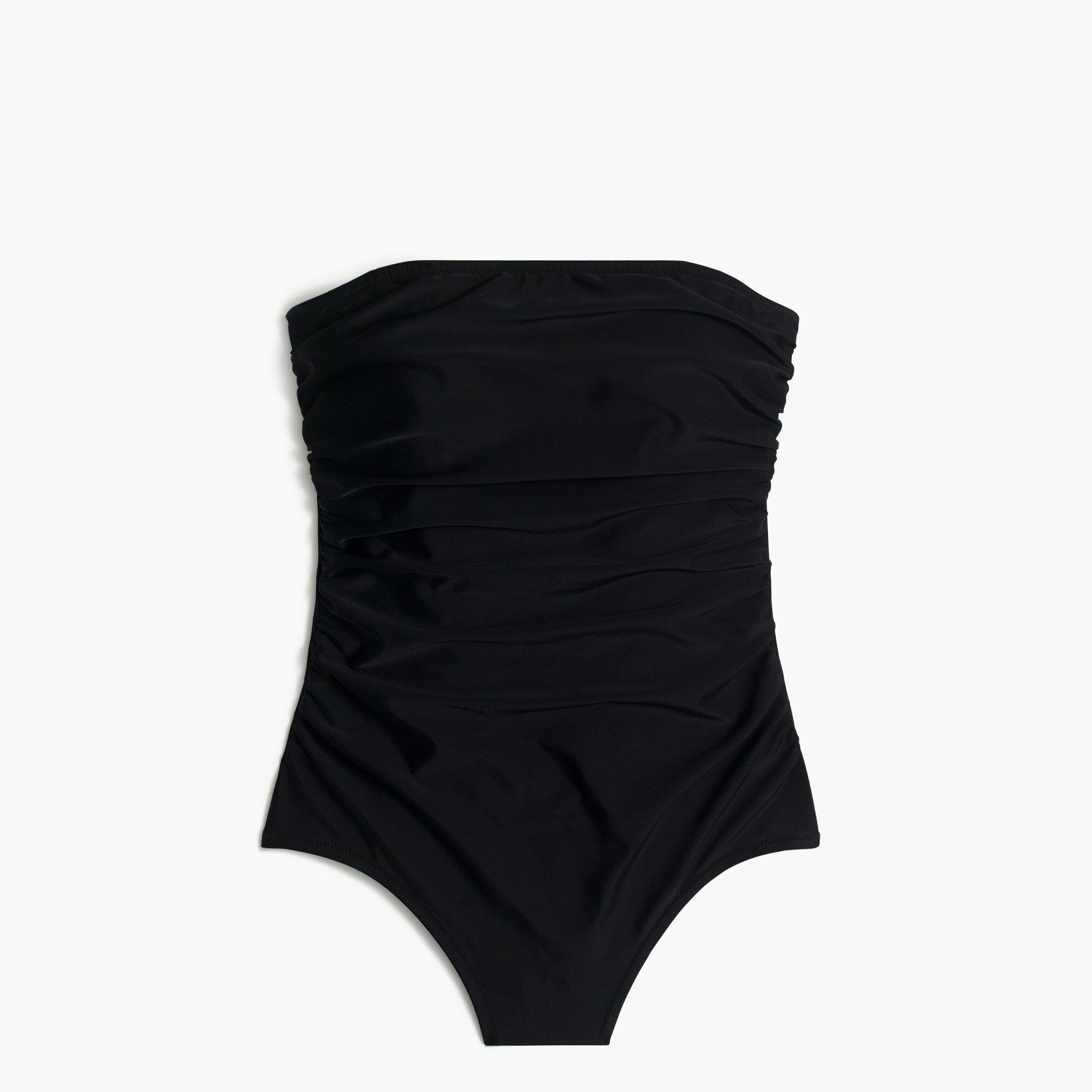 Strapless one-piece swimsuit