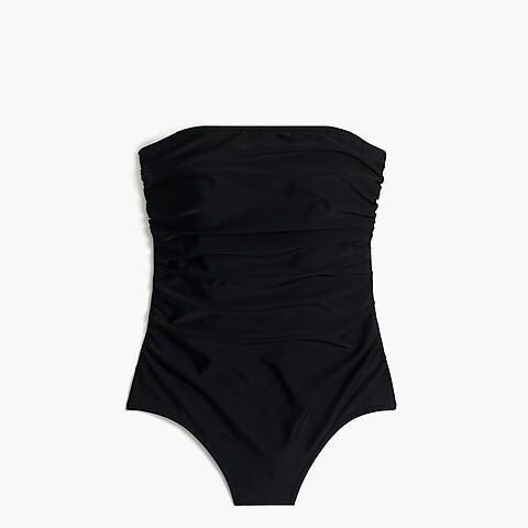 womens Strapless one-piece swimsuit