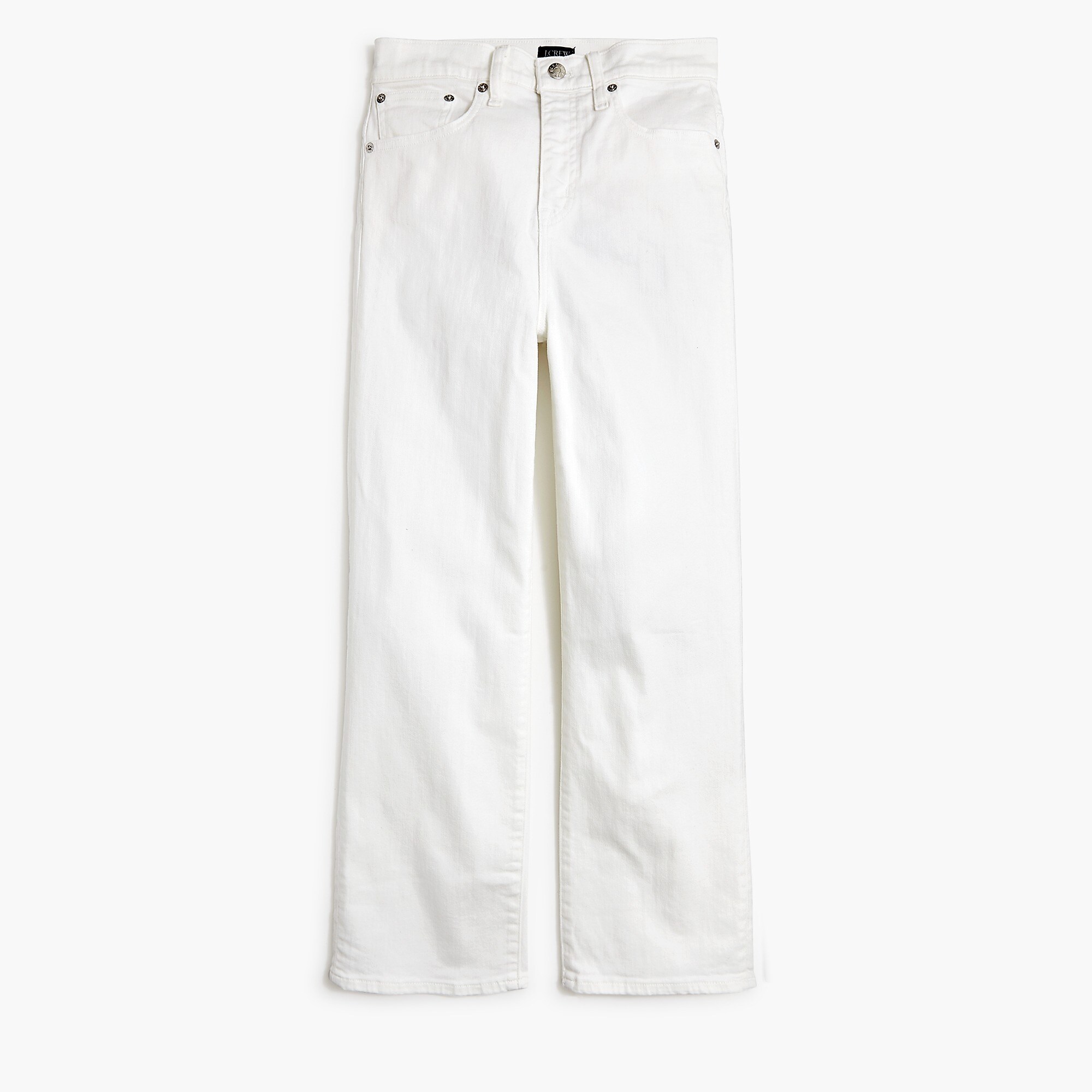 Factory: Slim Wide-leg Jean In White Wash For Women