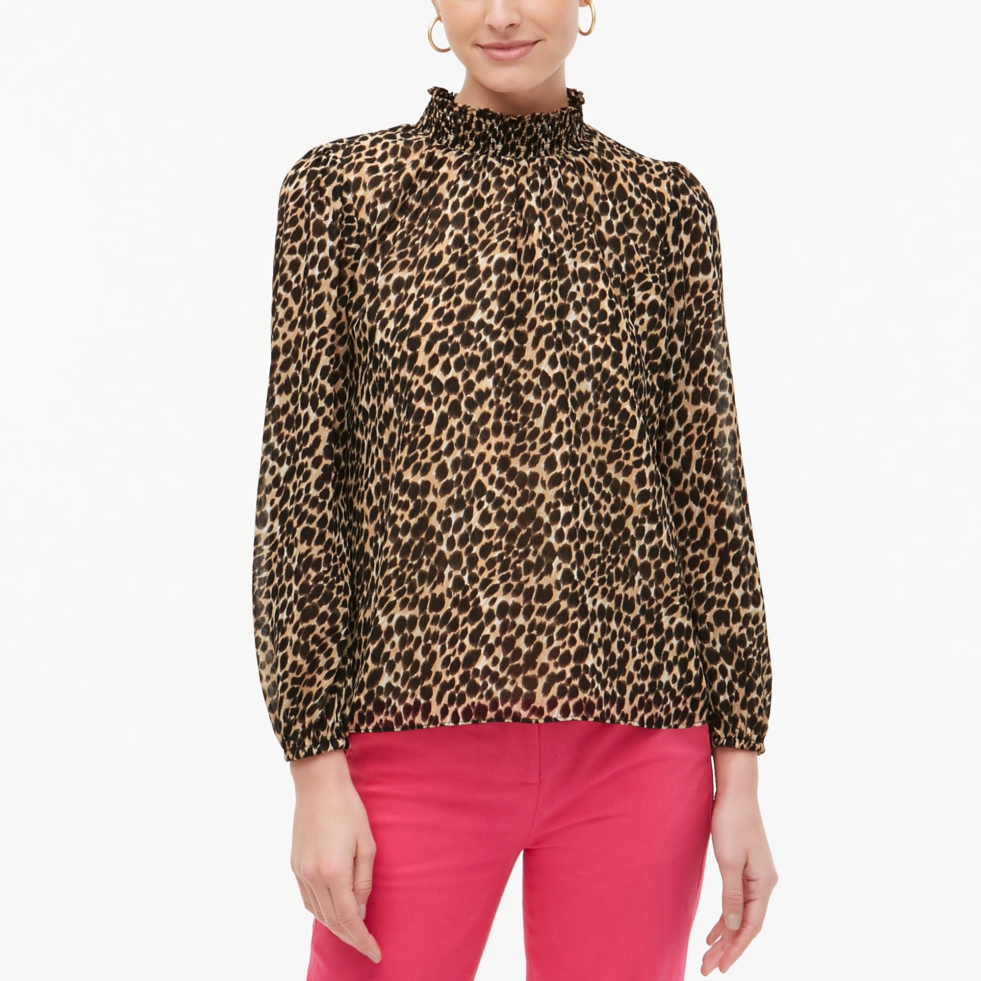 j crew factory leopard dress